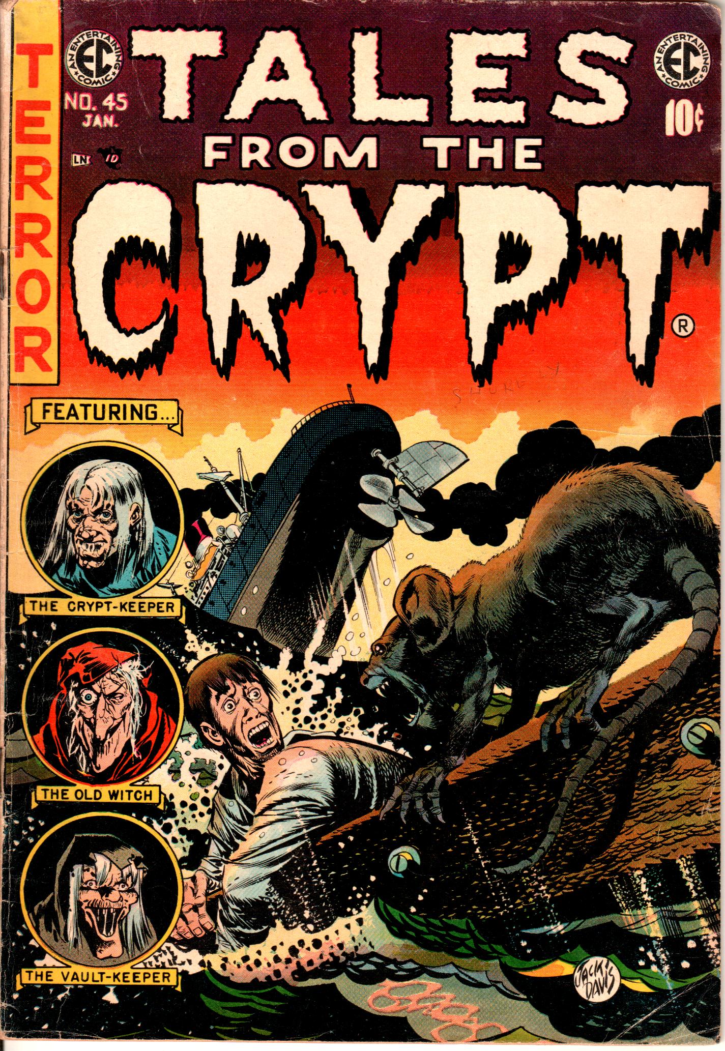 Read online Tales From The Crypt (1950) comic -  Issue #45 - 2