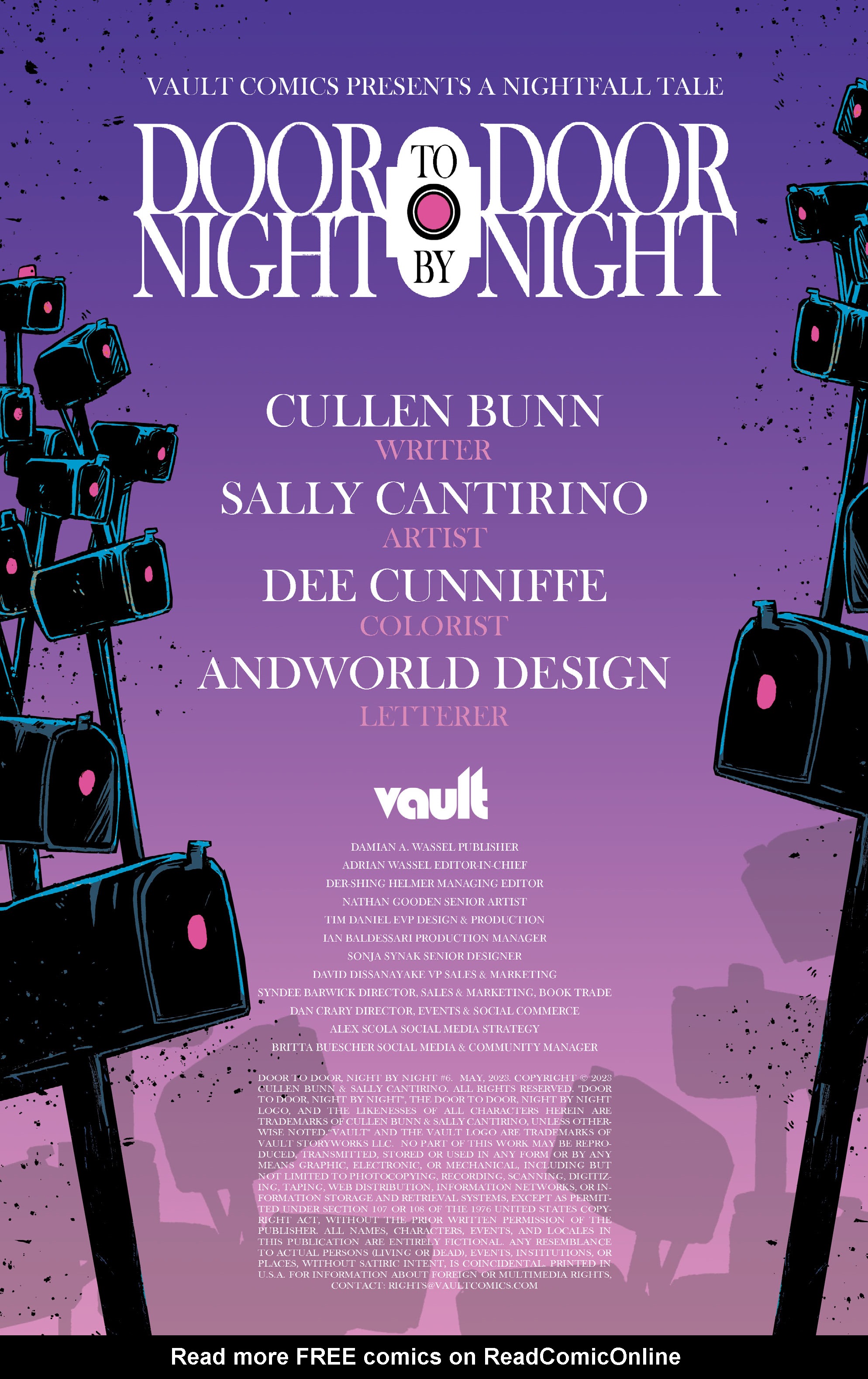 Read online Door to Door, Night by Night comic -  Issue #6 - 2