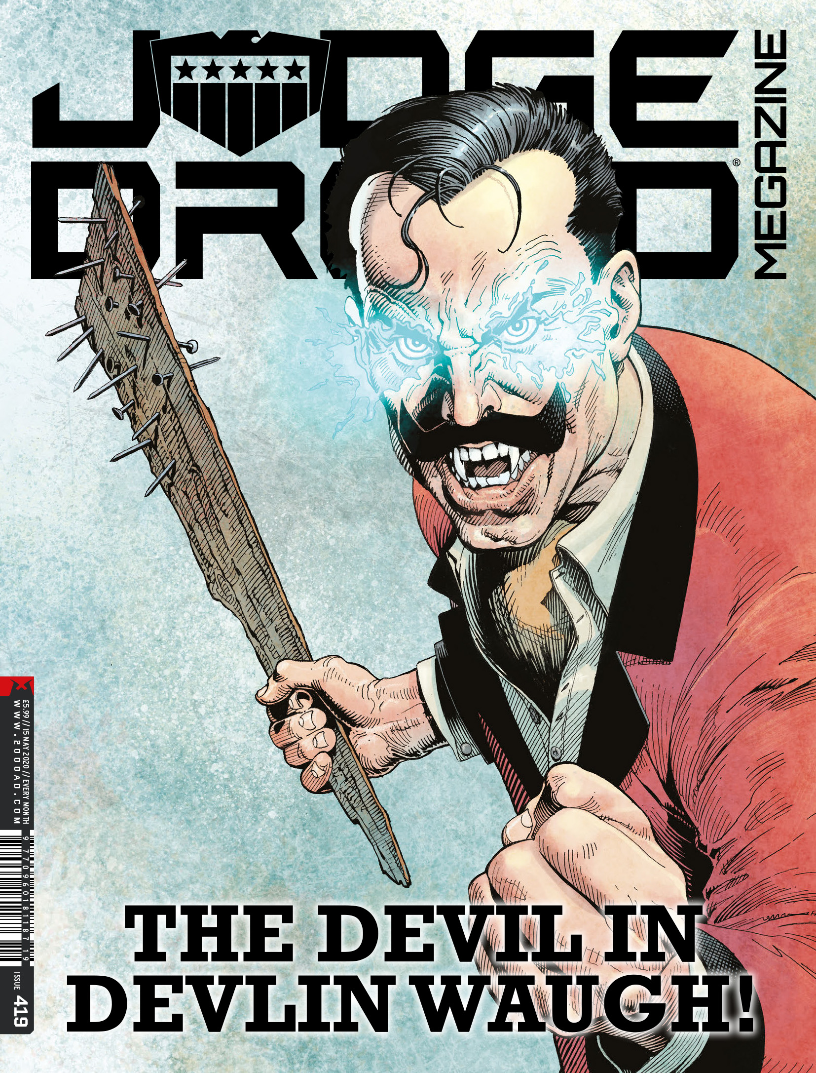 Read online Judge Dredd Megazine (Vol. 5) comic -  Issue #419 - 1