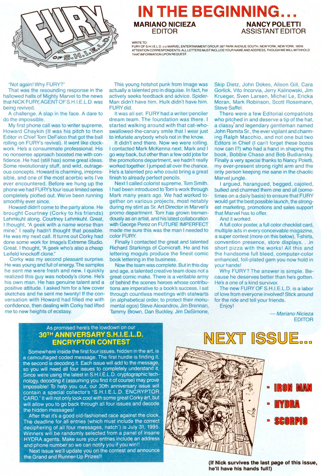 Read online Fury of S.H.I.E.L.D. comic -  Issue #1 - 21