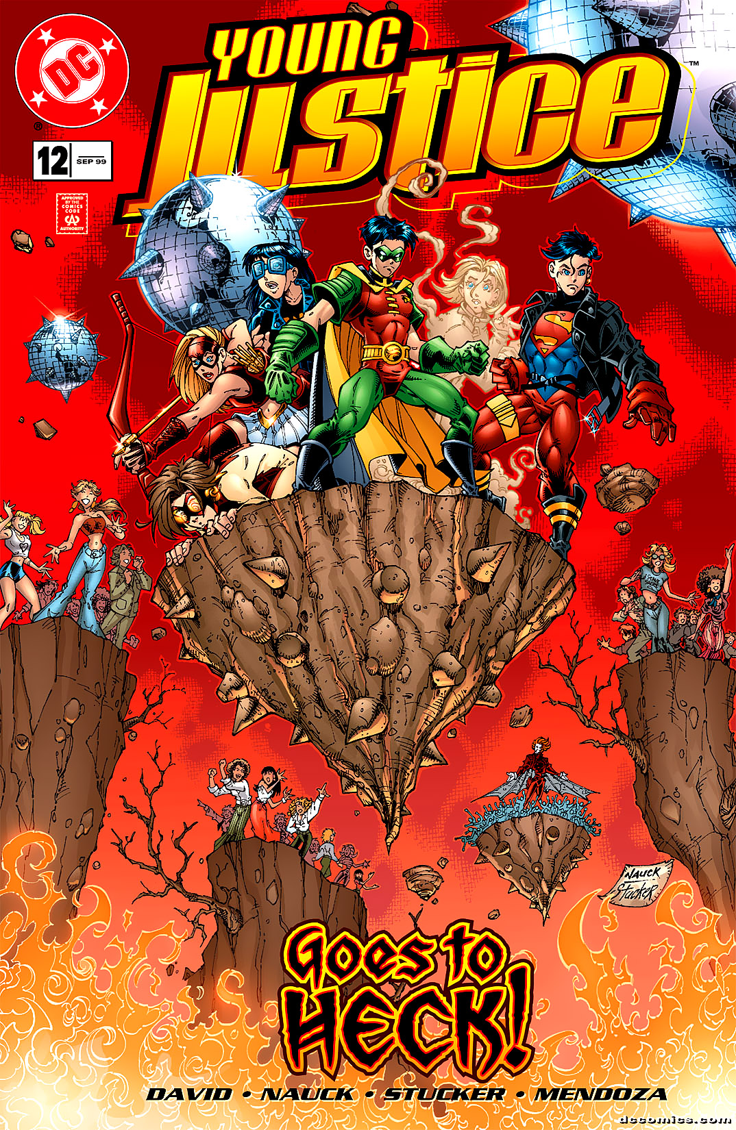 Read online Young Justice (1998) comic -  Issue #12 - 1