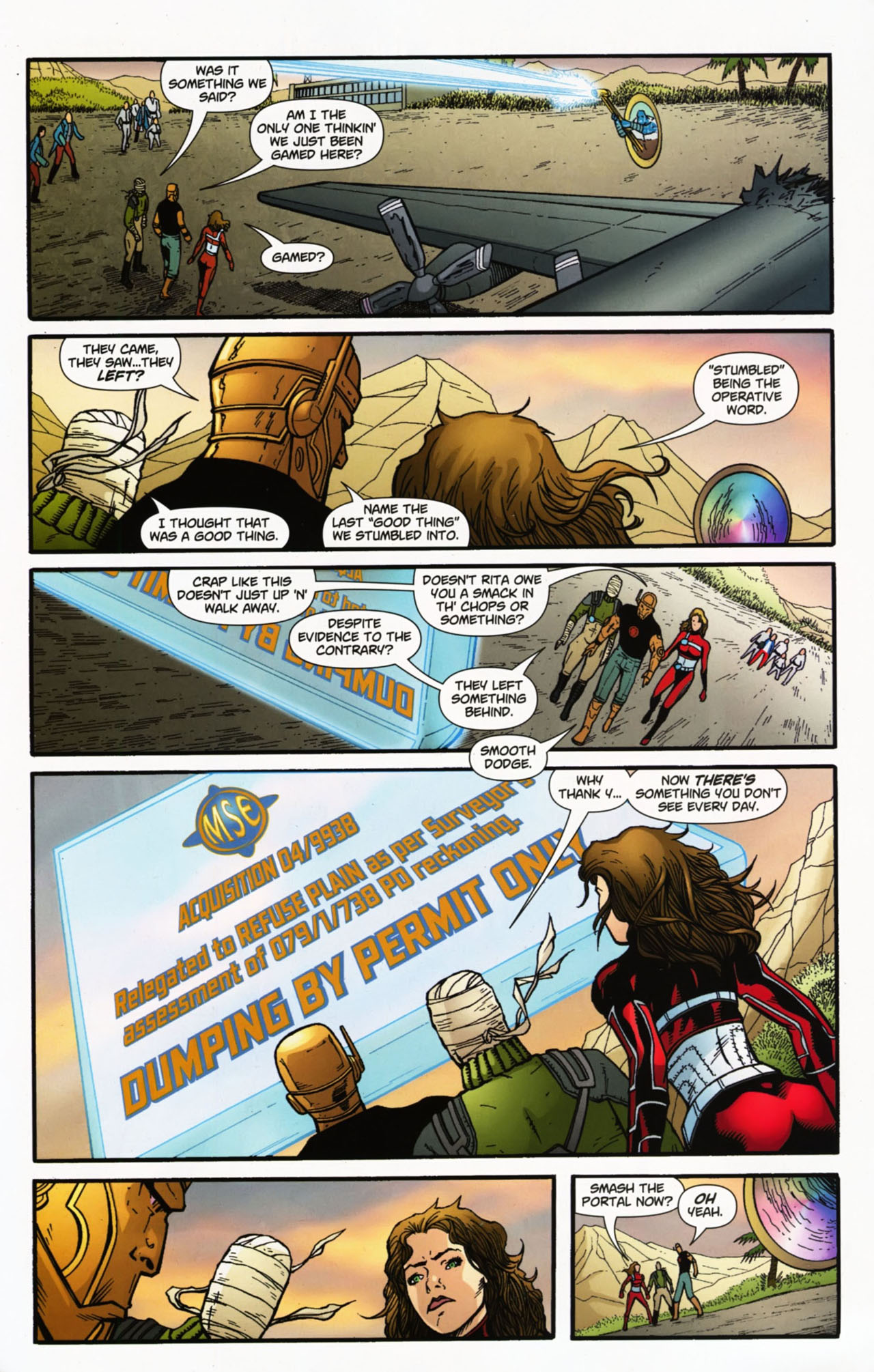 Read online Doom Patrol (2009) comic -  Issue #9 - 22