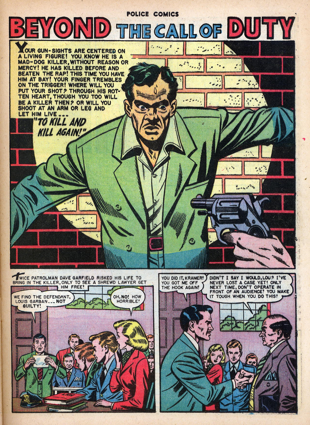Read online Police Comics comic -  Issue #104 - 37