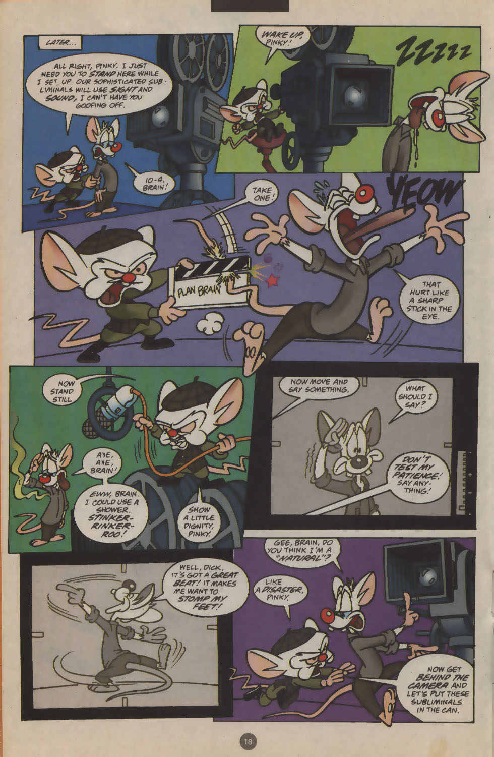 Read online Pinky and The Brain comic -  Issue #6 - 14