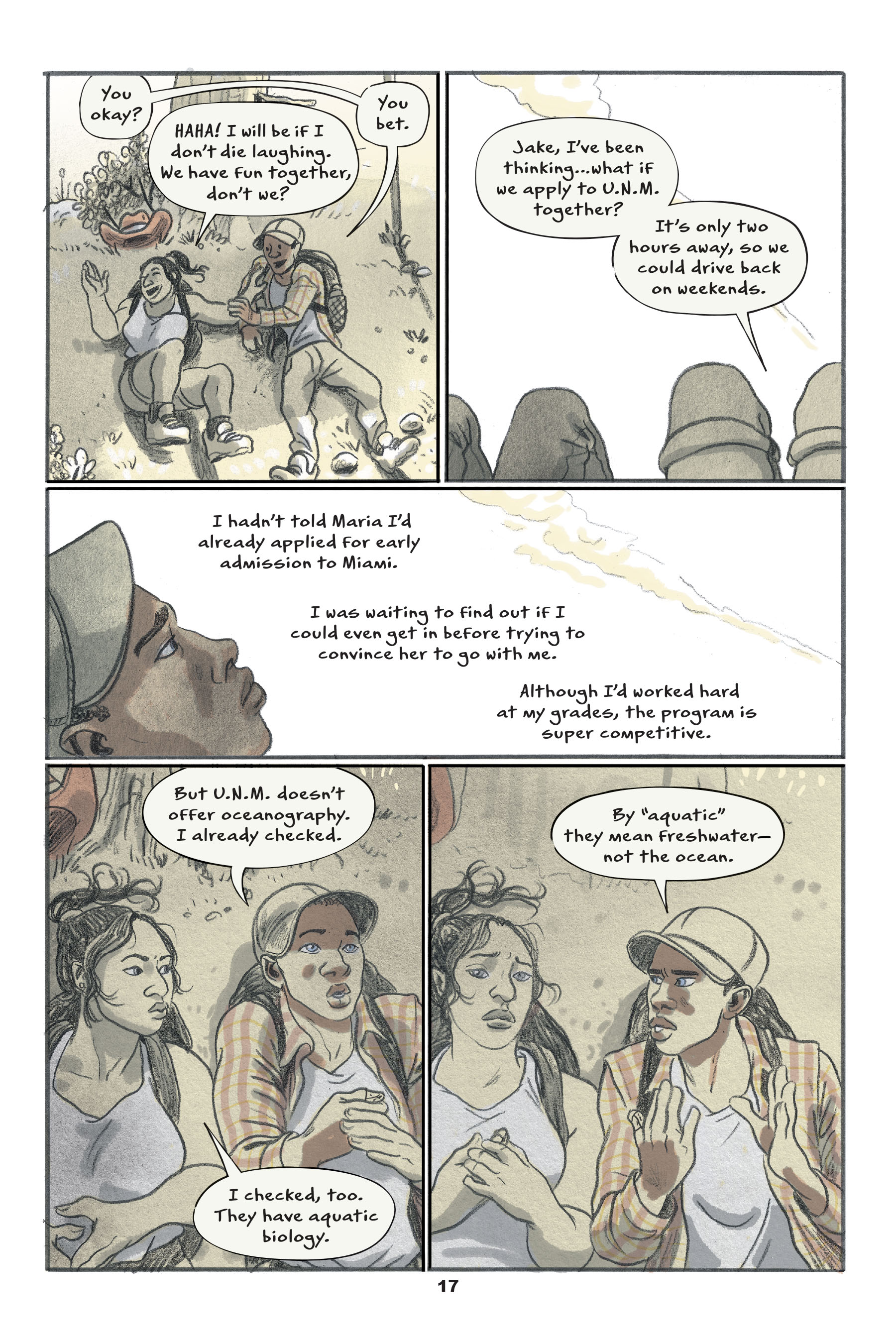 Read online You Brought Me The Ocean comic -  Issue # TPB (Part 1) - 15
