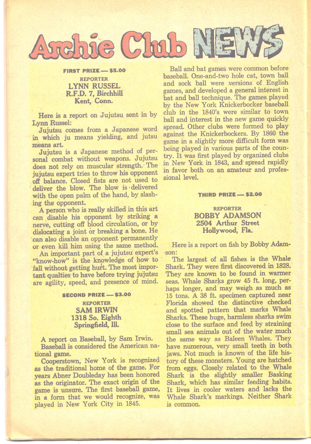 Read online Pep Comics comic -  Issue #153 - 26