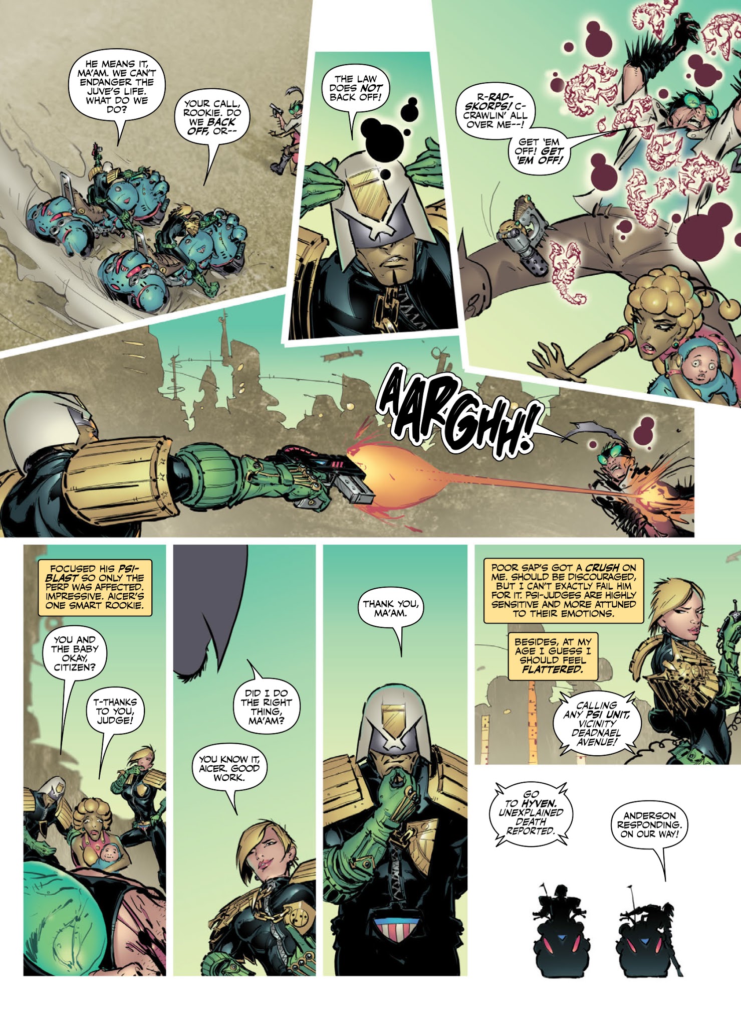 Read online Judge Anderson: The Psi Files comic -  Issue # TPB 5 - 85