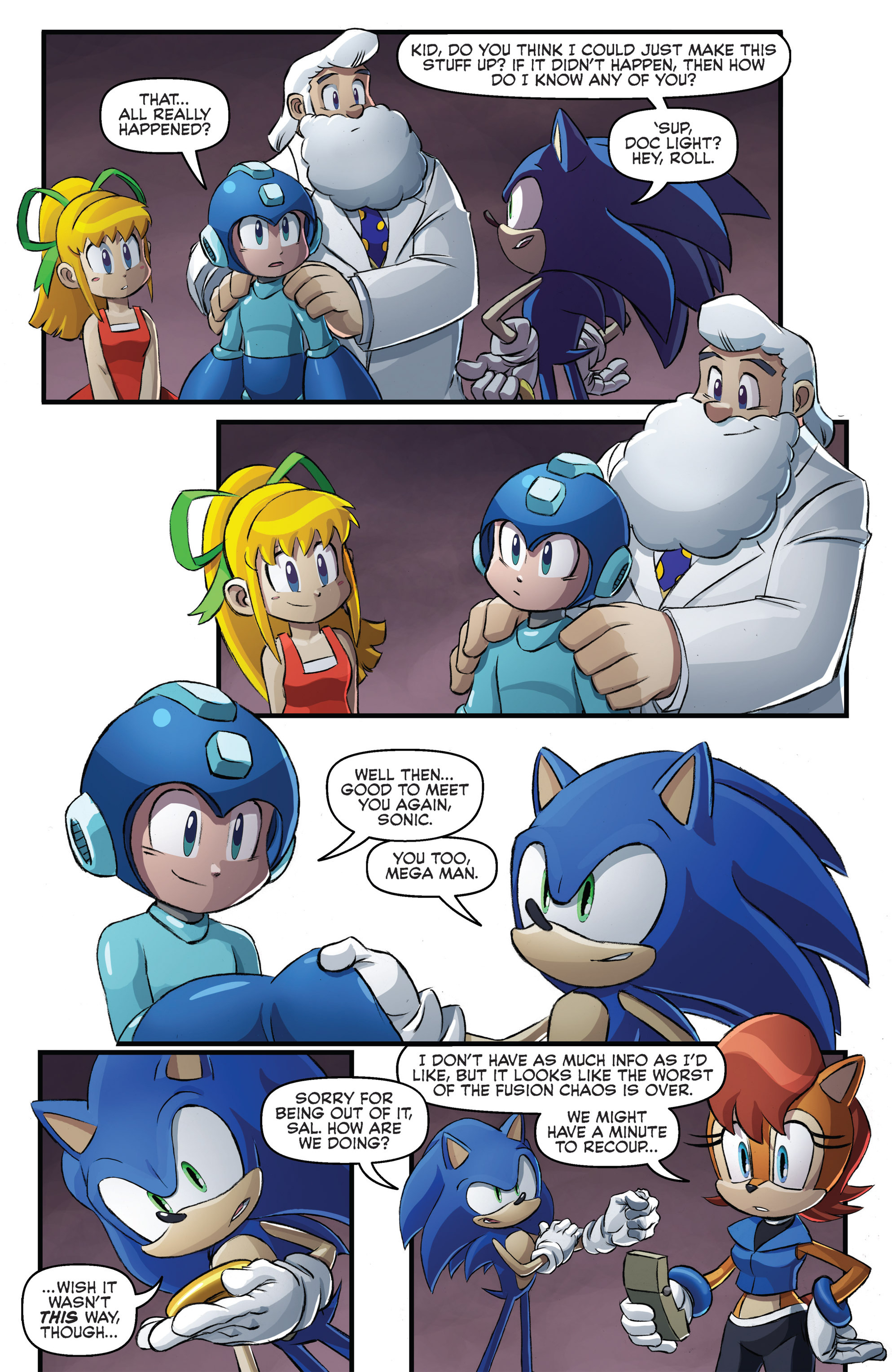 Read online Mega Man comic -  Issue #50 - 19