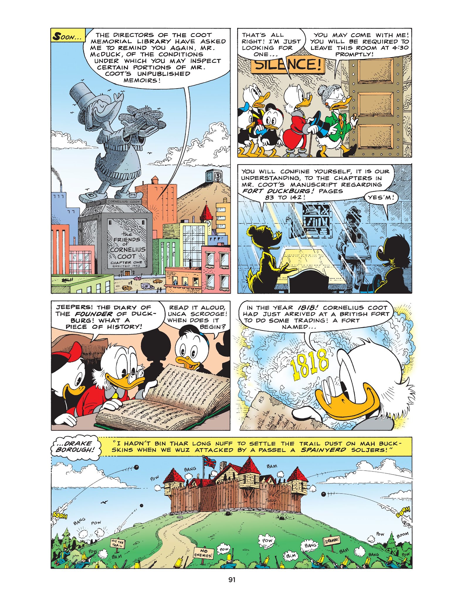 Read online Walt Disney Uncle Scrooge and Donald Duck: The Don Rosa Library comic -  Issue # TPB 2 (Part 1) - 92