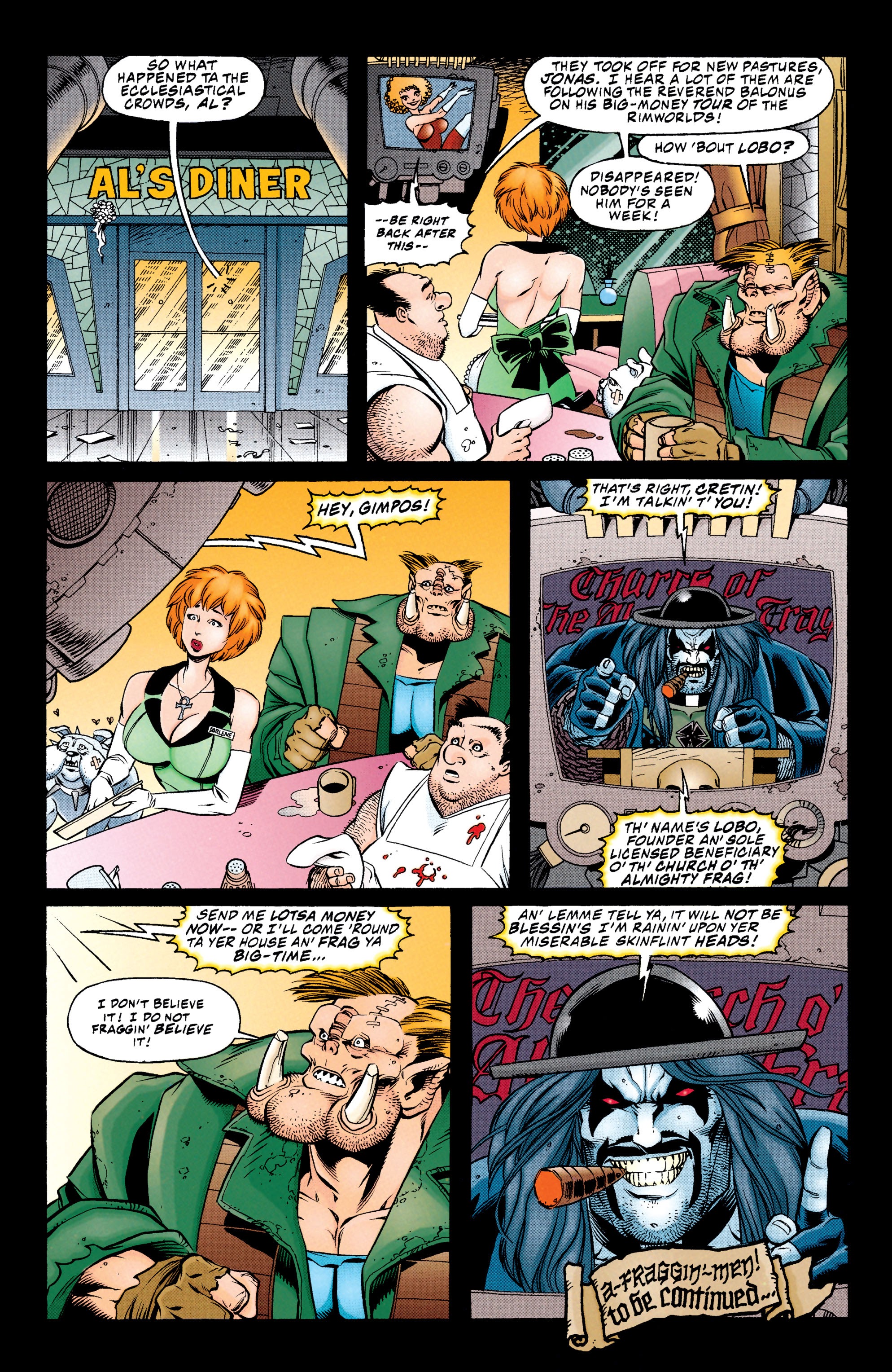 Read online Lobo (1993) comic -  Issue #10 - 25