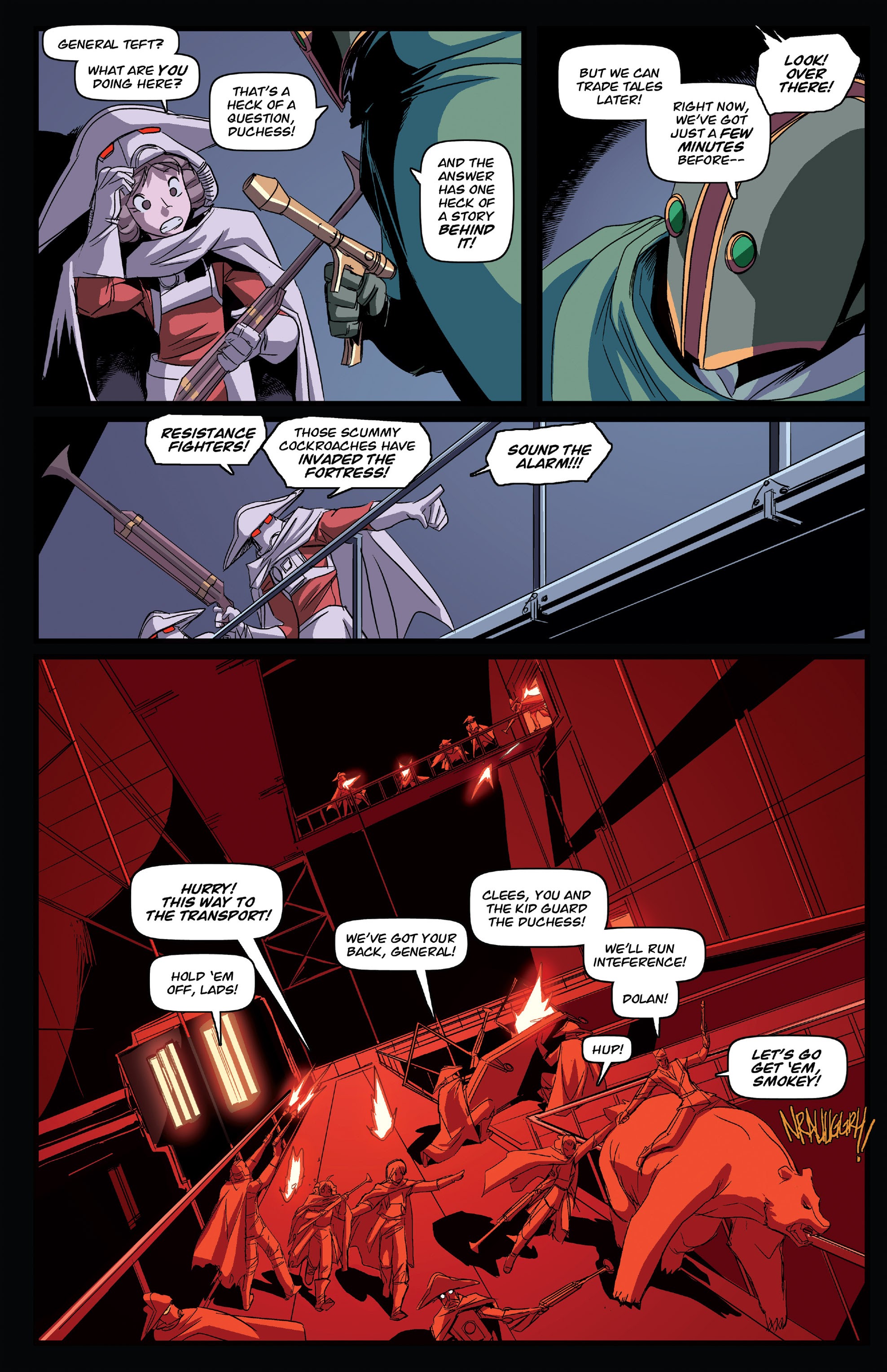 Read online Steam Wars comic -  Issue #5 - 21