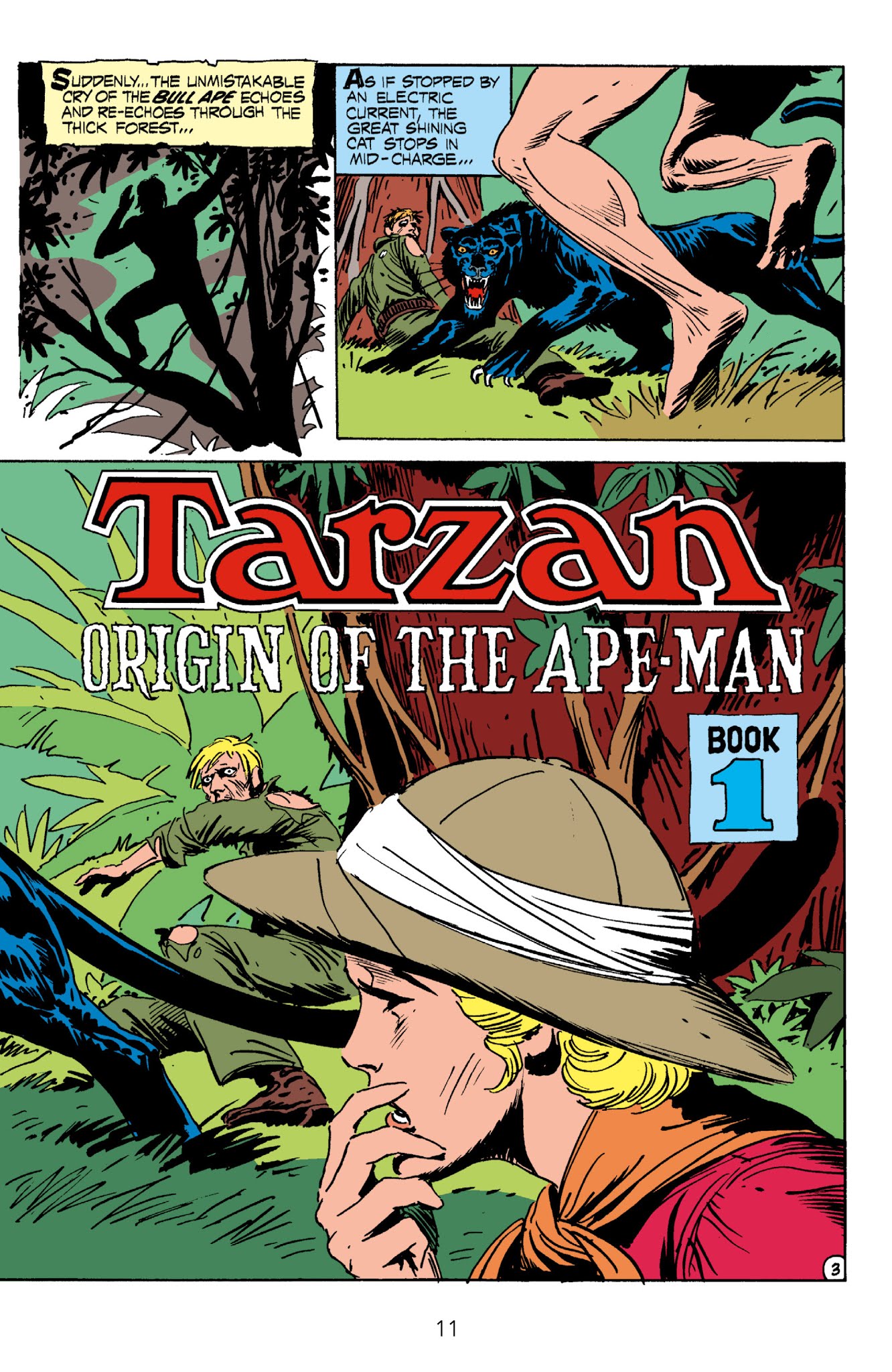 Read online Edgar Rice Burroughs' Tarzan The Joe Kubert Years comic -  Issue # TPB 1 (Part 1) - 13