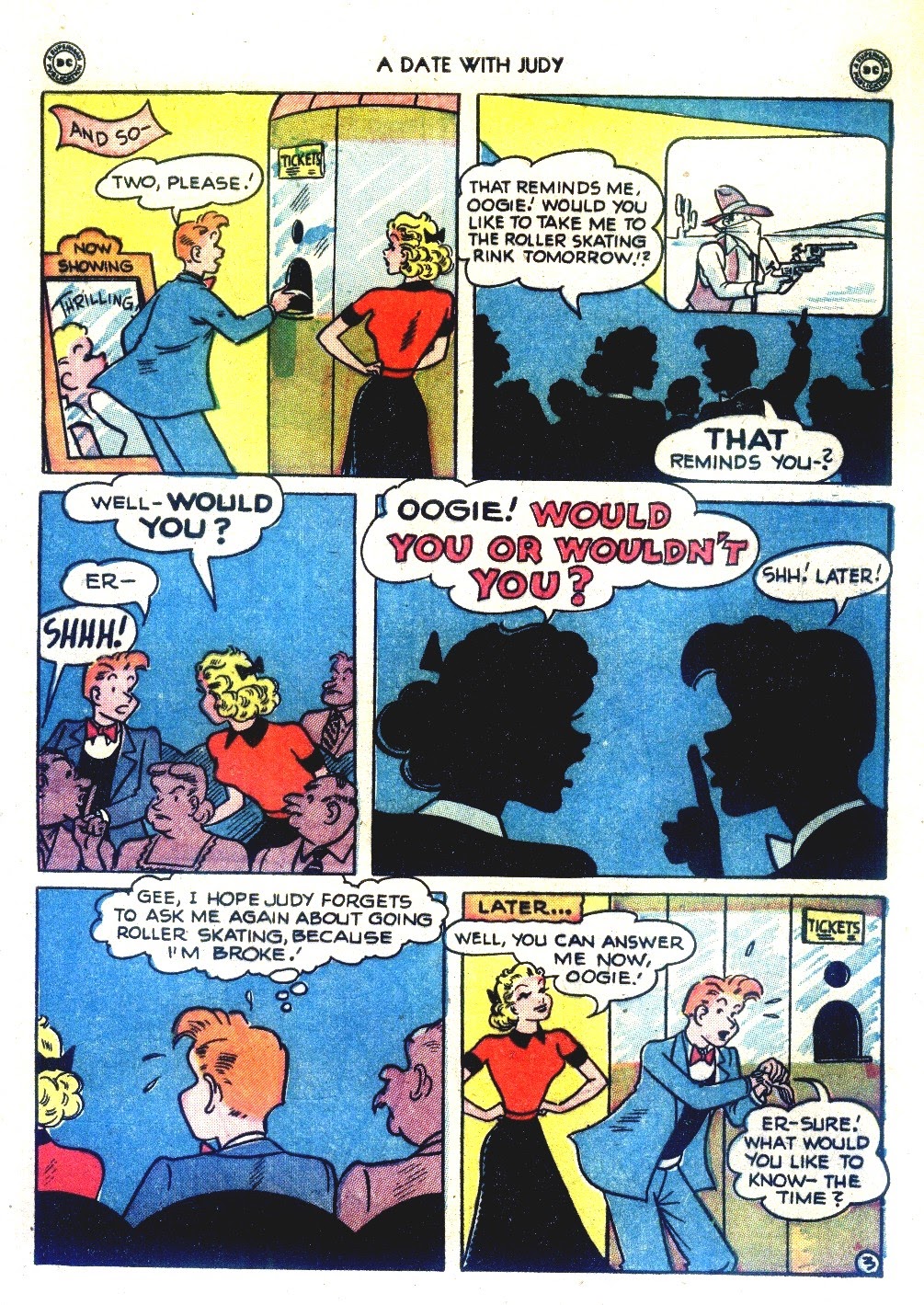Read online A Date with Judy comic -  Issue #11 - 13