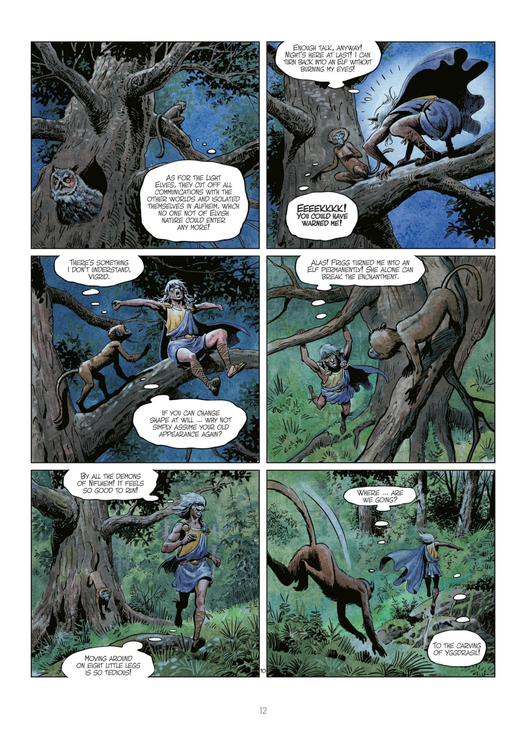 Read online The World of Thorgal: Wolfcub comic -  Issue #7 - 14