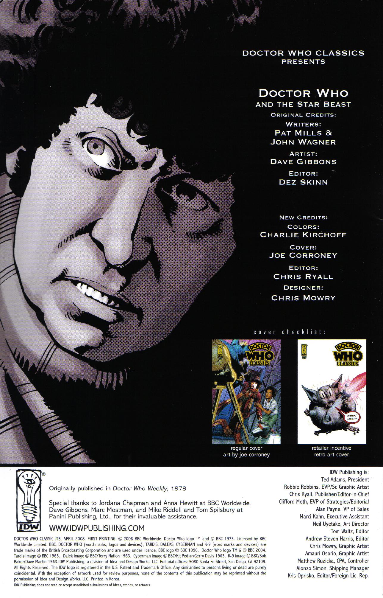 Read online Doctor Who Classics comic -  Issue #5 - 2