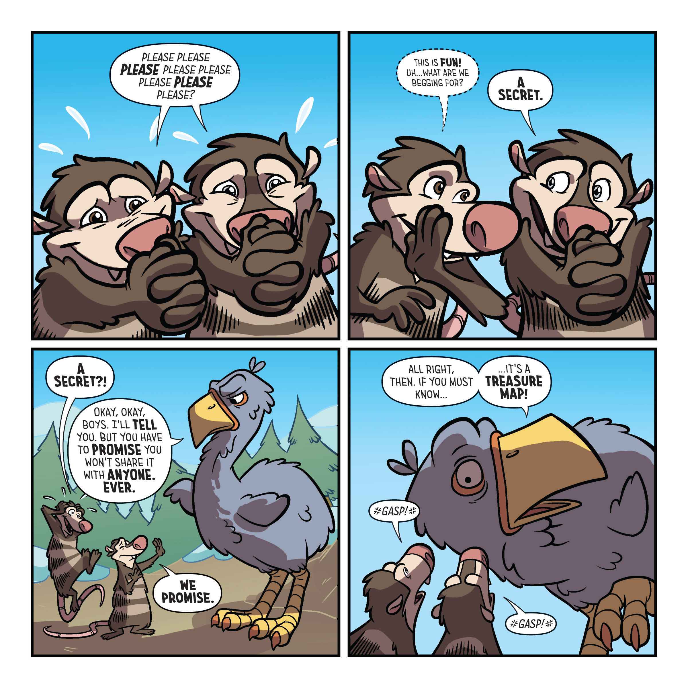 Read online Ice Age: The Hidden Treasure comic -  Issue # Full - 9