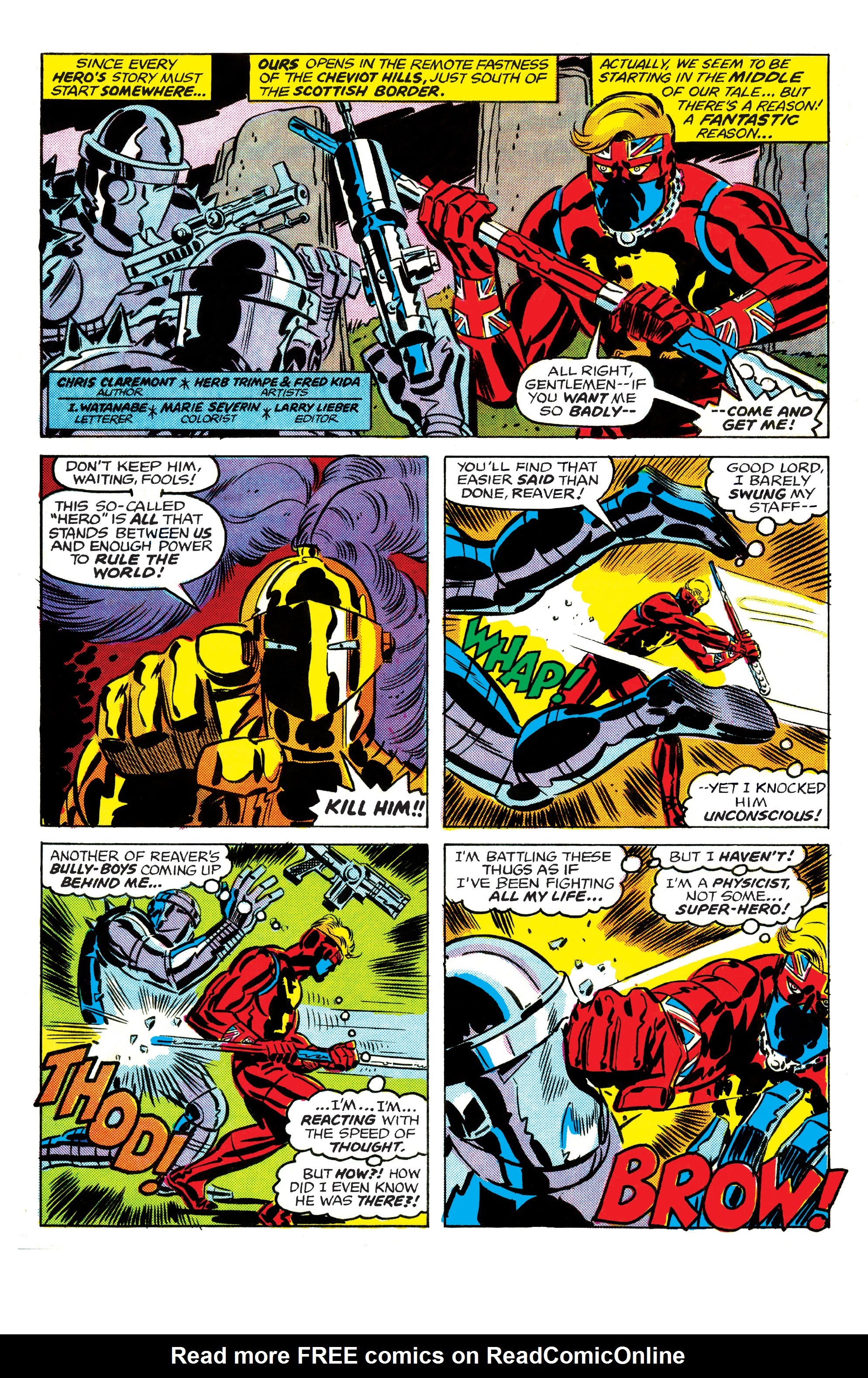 Read online Marvel Tales: Ghost Rider comic -  Issue #Marvel Tales (2019) Captain Britain - 6