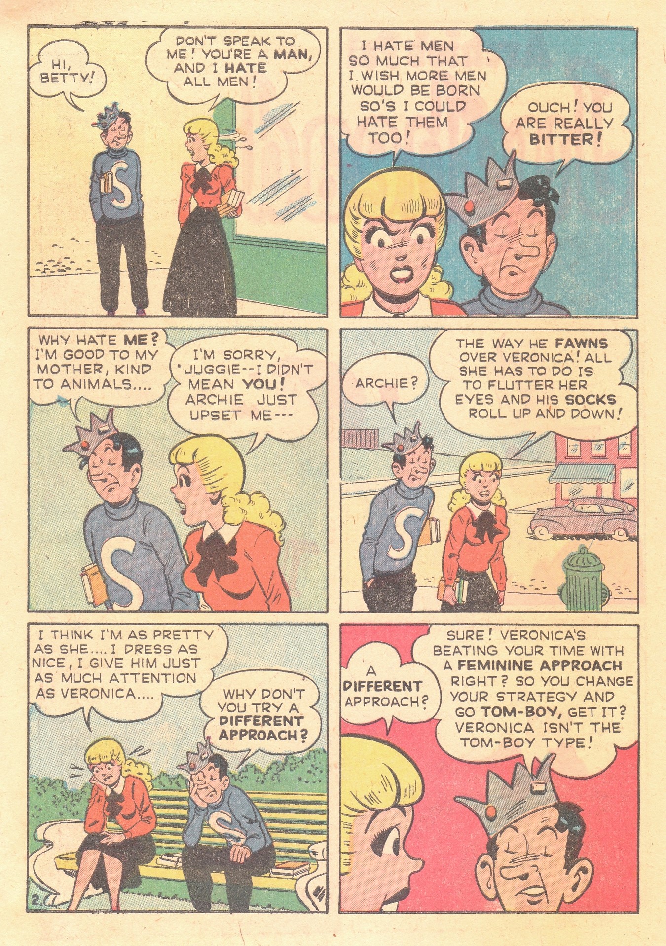 Read online Archie's Pal Jughead comic -  Issue #5 - 10