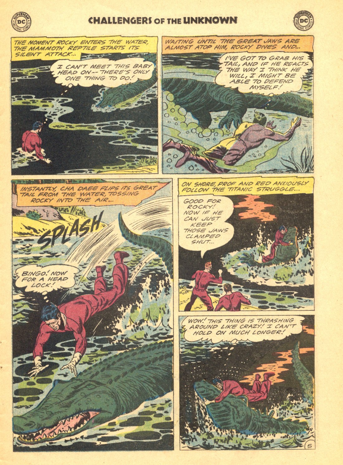 Challengers of the Unknown (1958) Issue #24 #24 - English 7