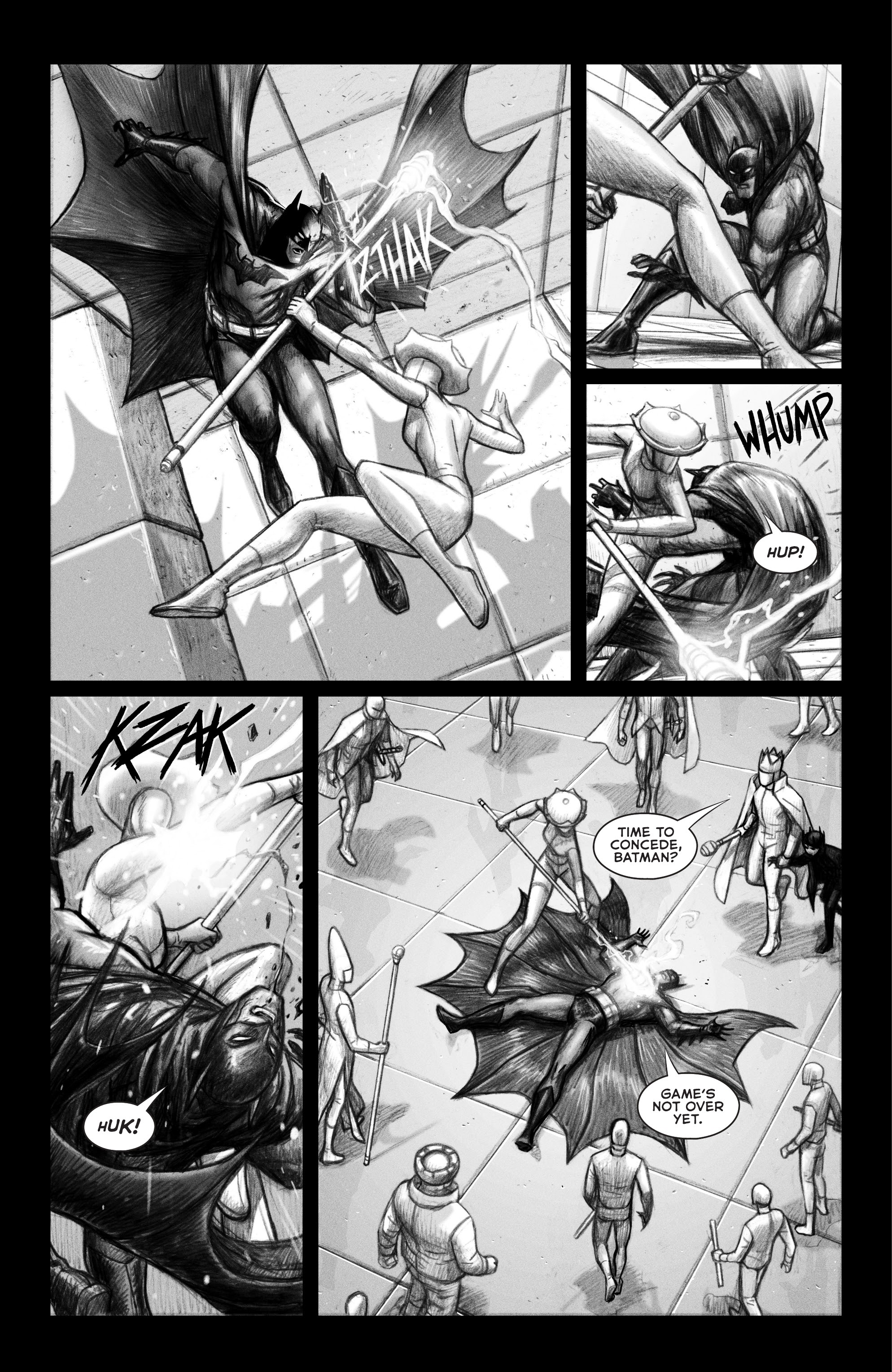 Read online Batman Black & White comic -  Issue #6 - 28