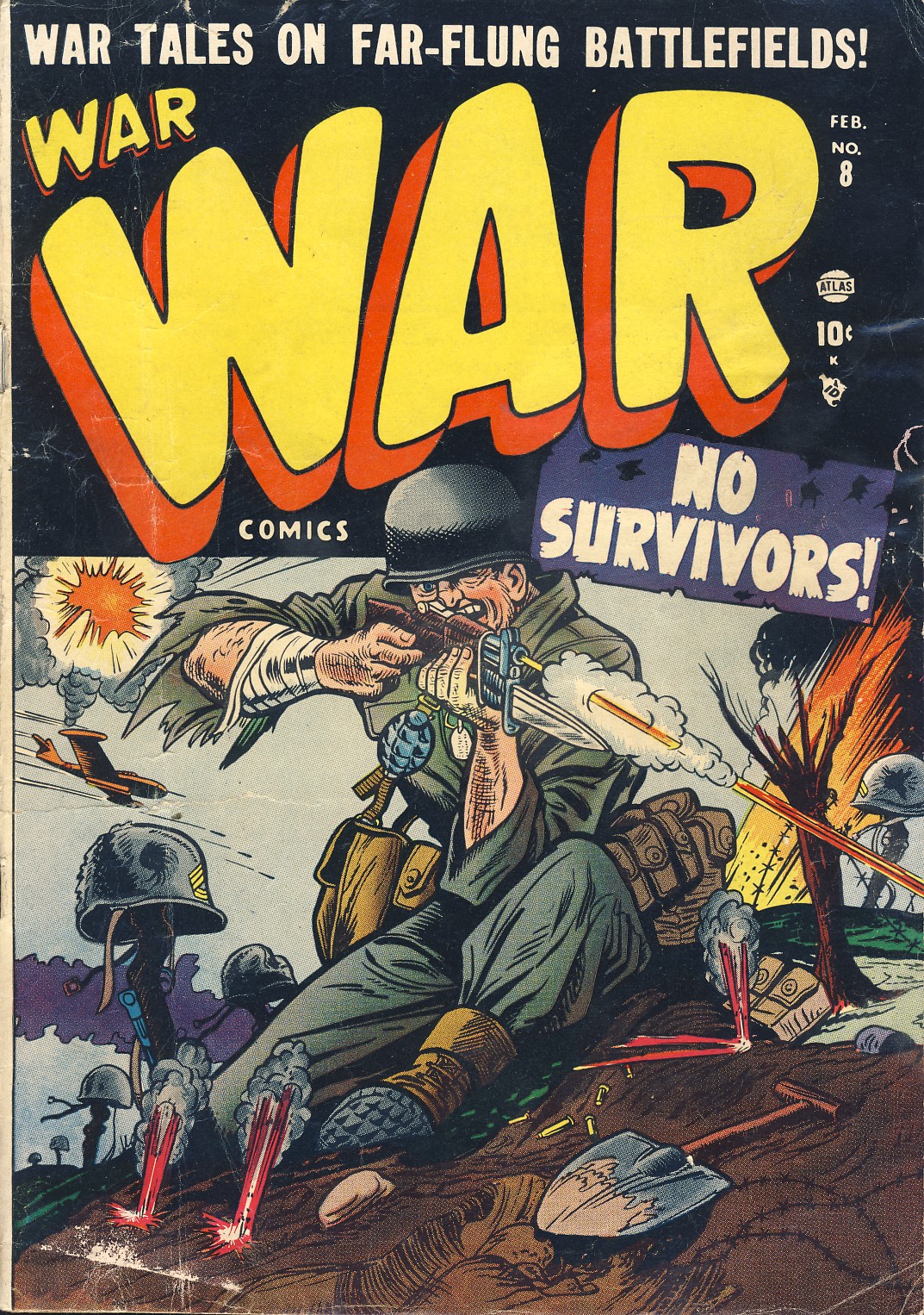 Read online War Comics comic -  Issue #8 - 1
