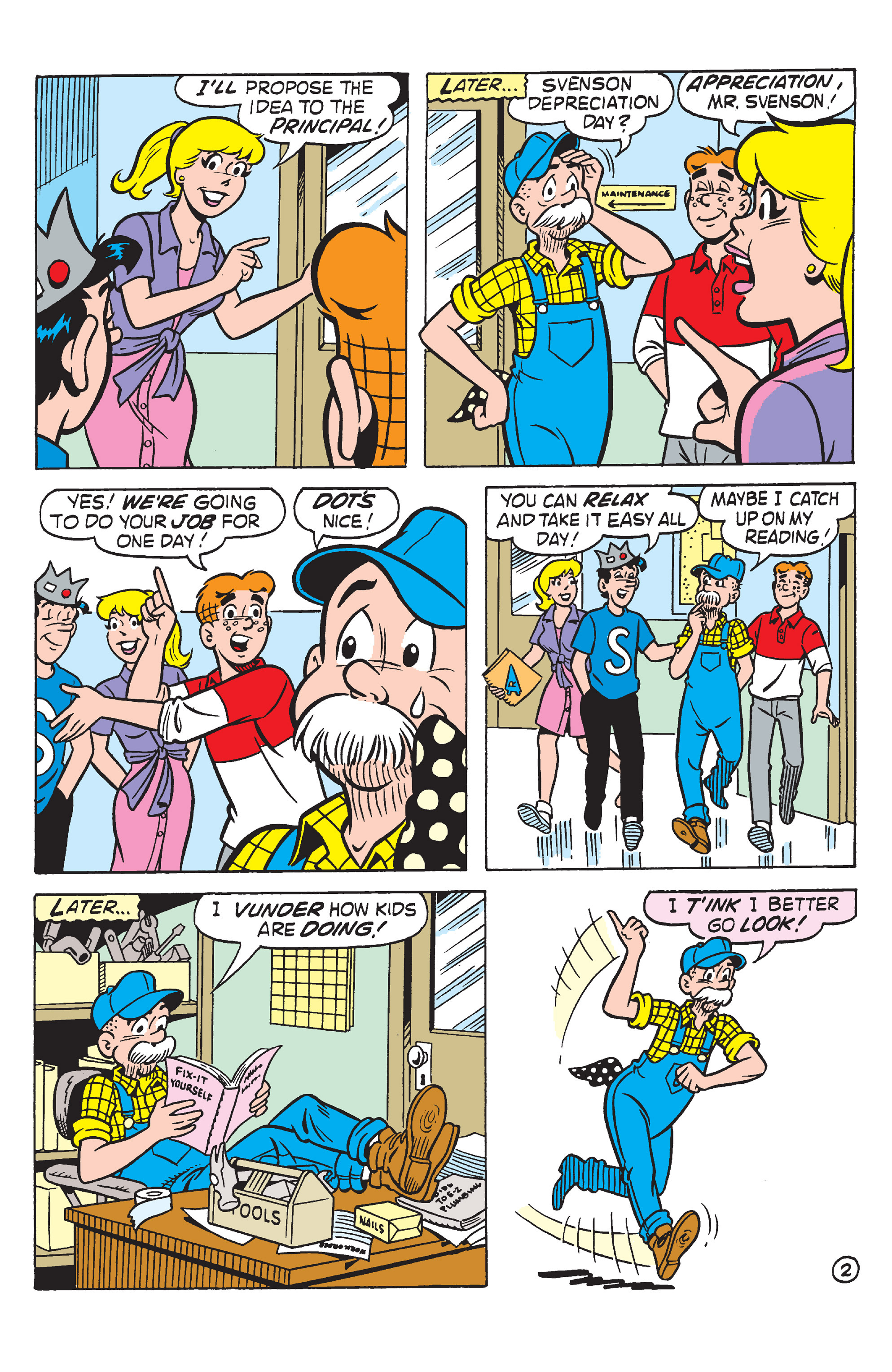 Read online Archie & Friends: Faculty Funnies comic -  Issue # TPB - 62
