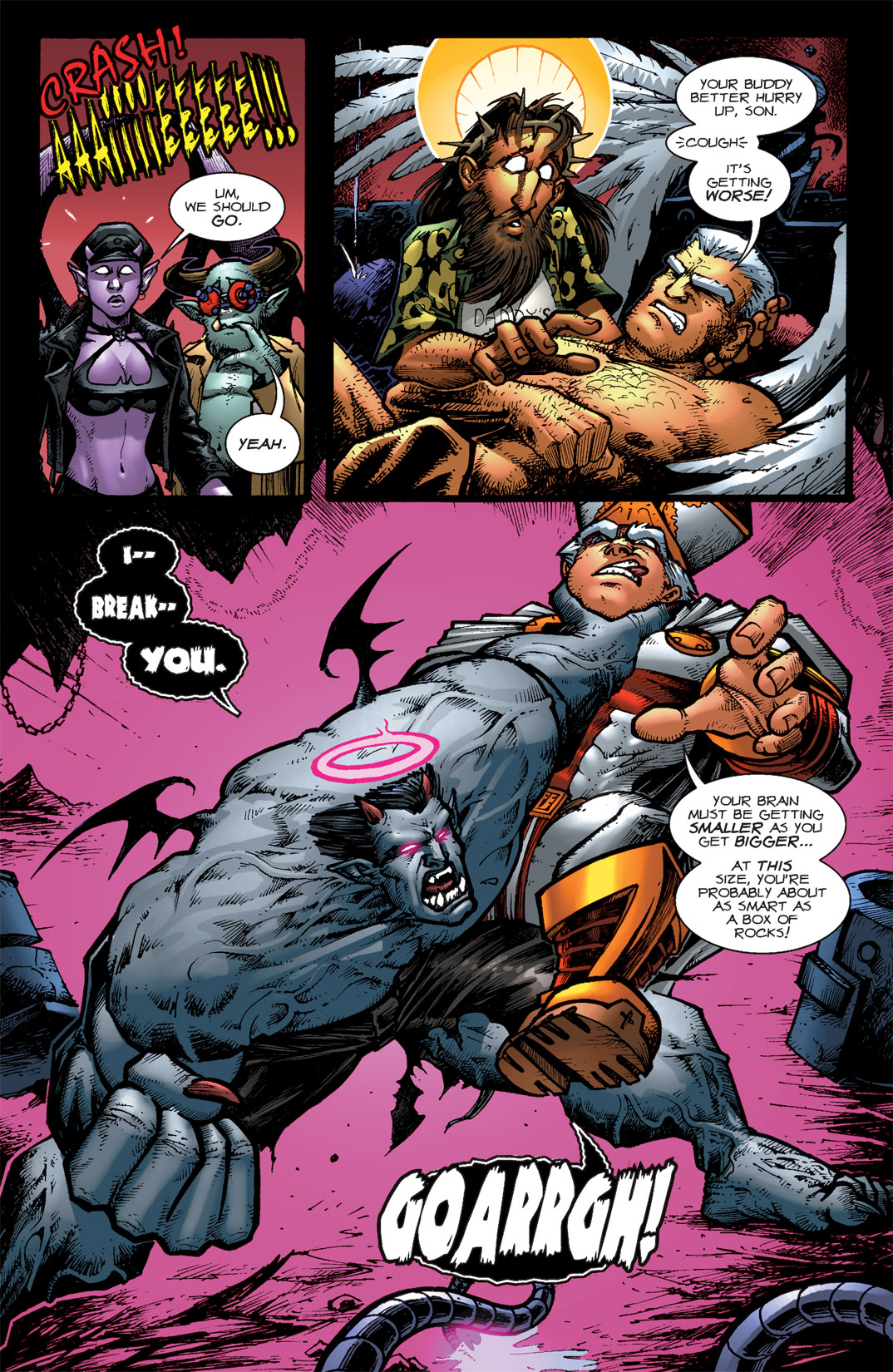Read online Battle Pope comic -  Issue #4 - 17