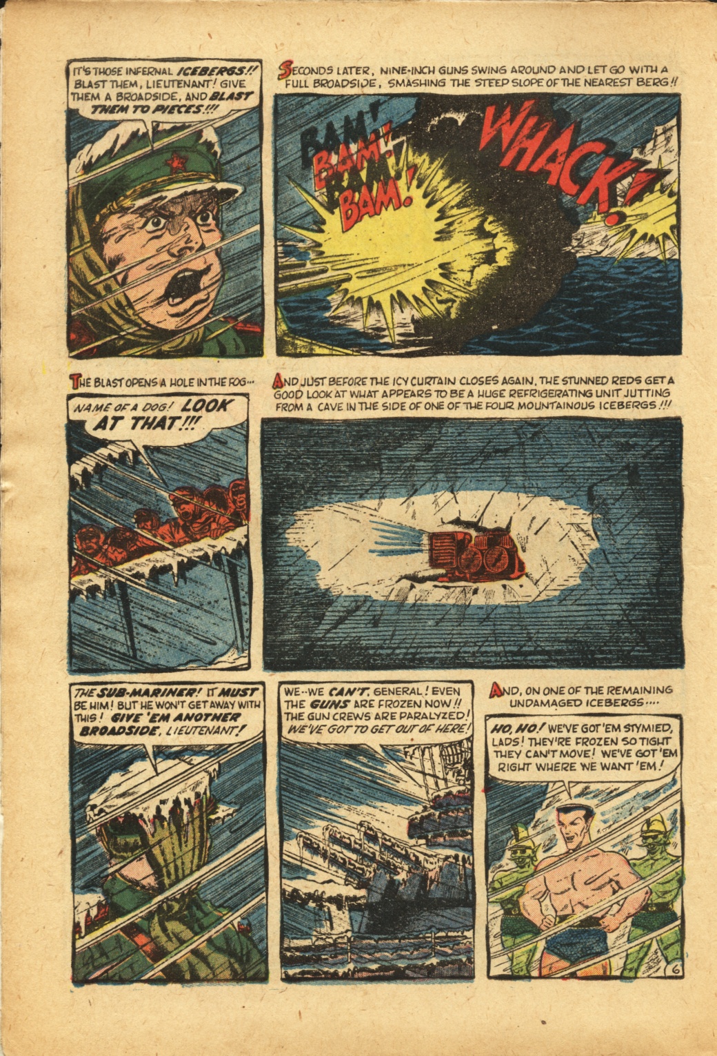 Read online Sub-Mariner Comics comic -  Issue #42 - 7