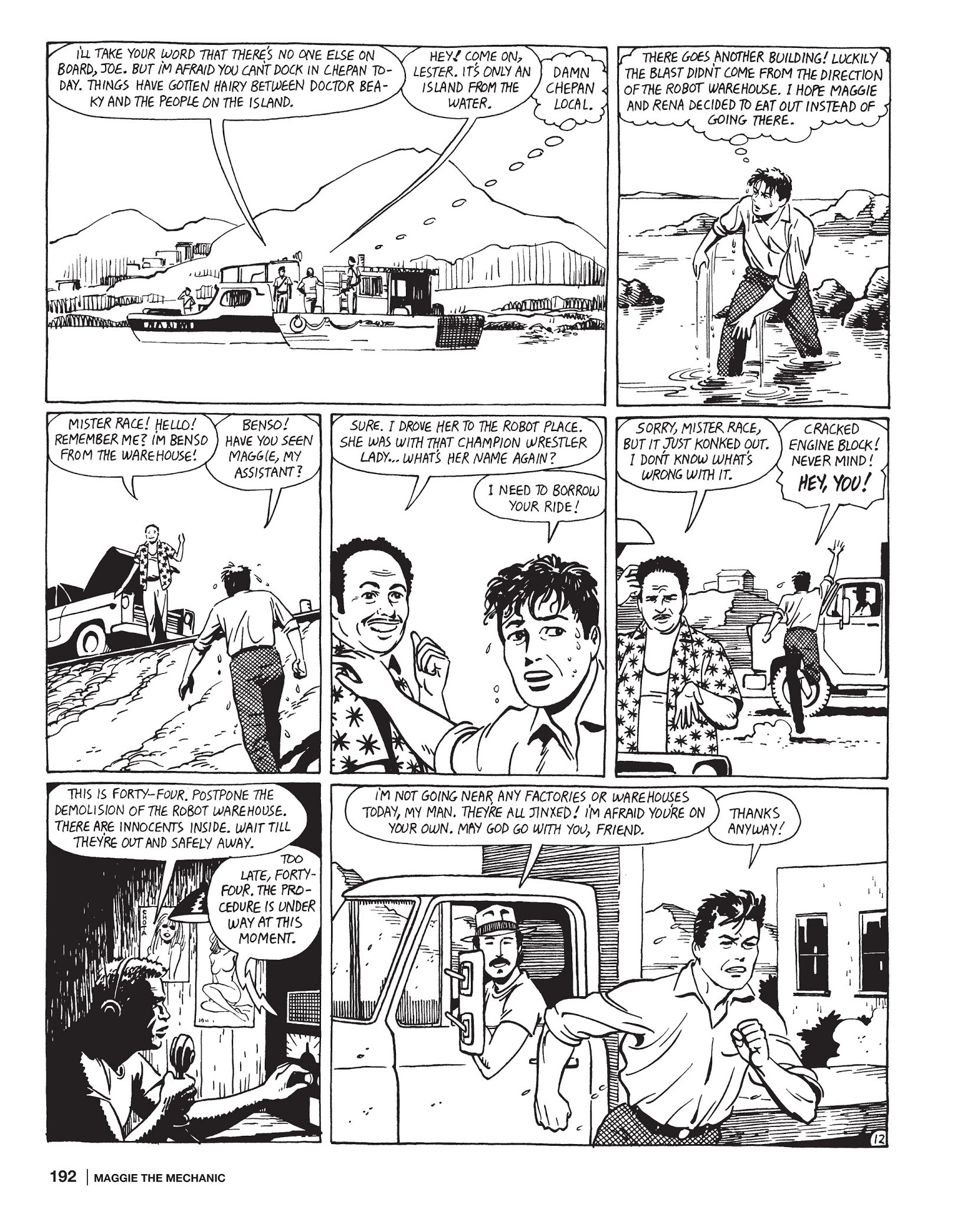 Read online Maggie the Mechanic: The Love & Rockets Library - Locas comic -  Issue # TPB (Part 3) - 3