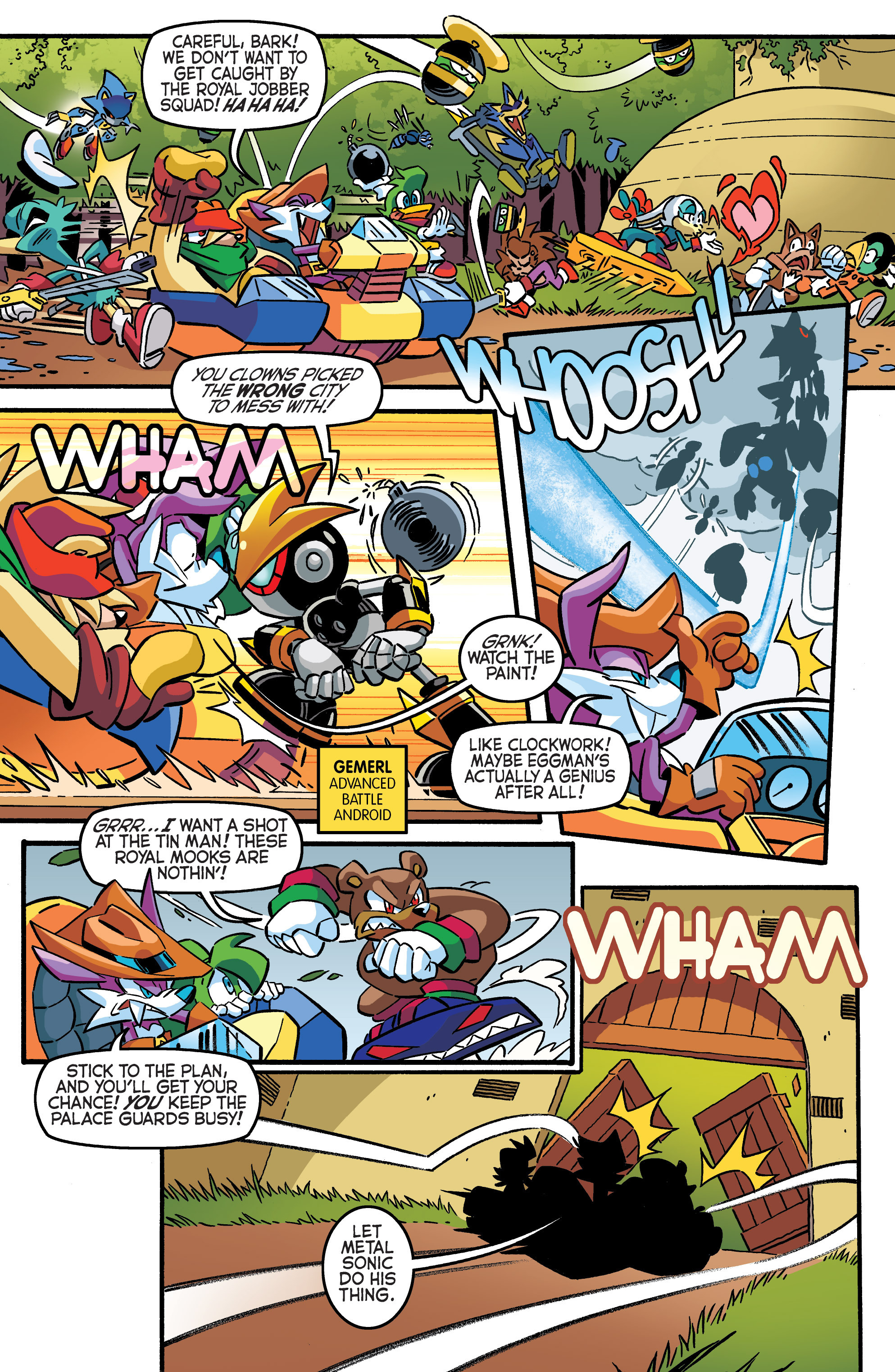 Read online Sonic The Hedgehog comic -  Issue #284 - 9