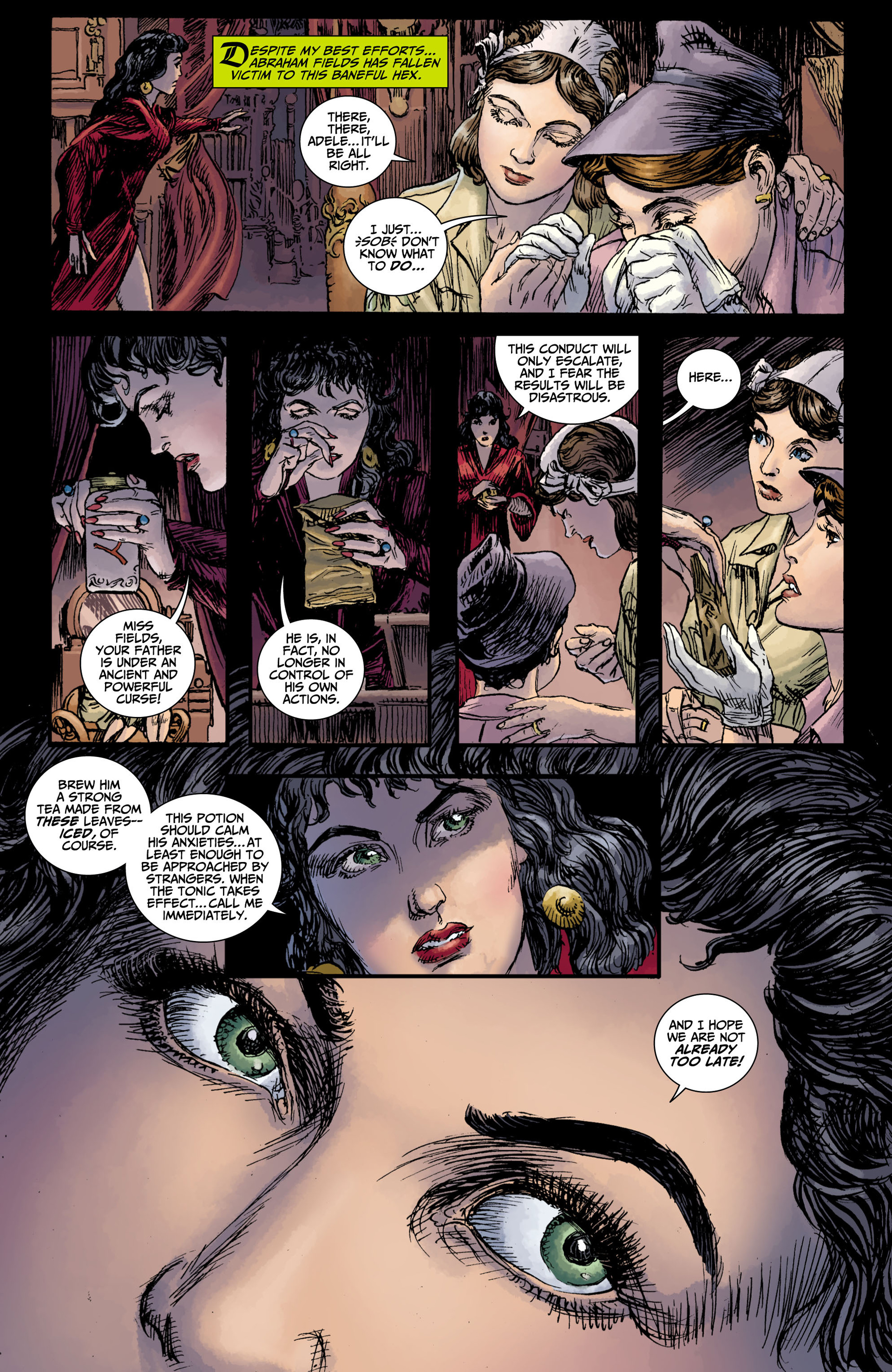 Read online Madame Xanadu comic -  Issue #12 - 21