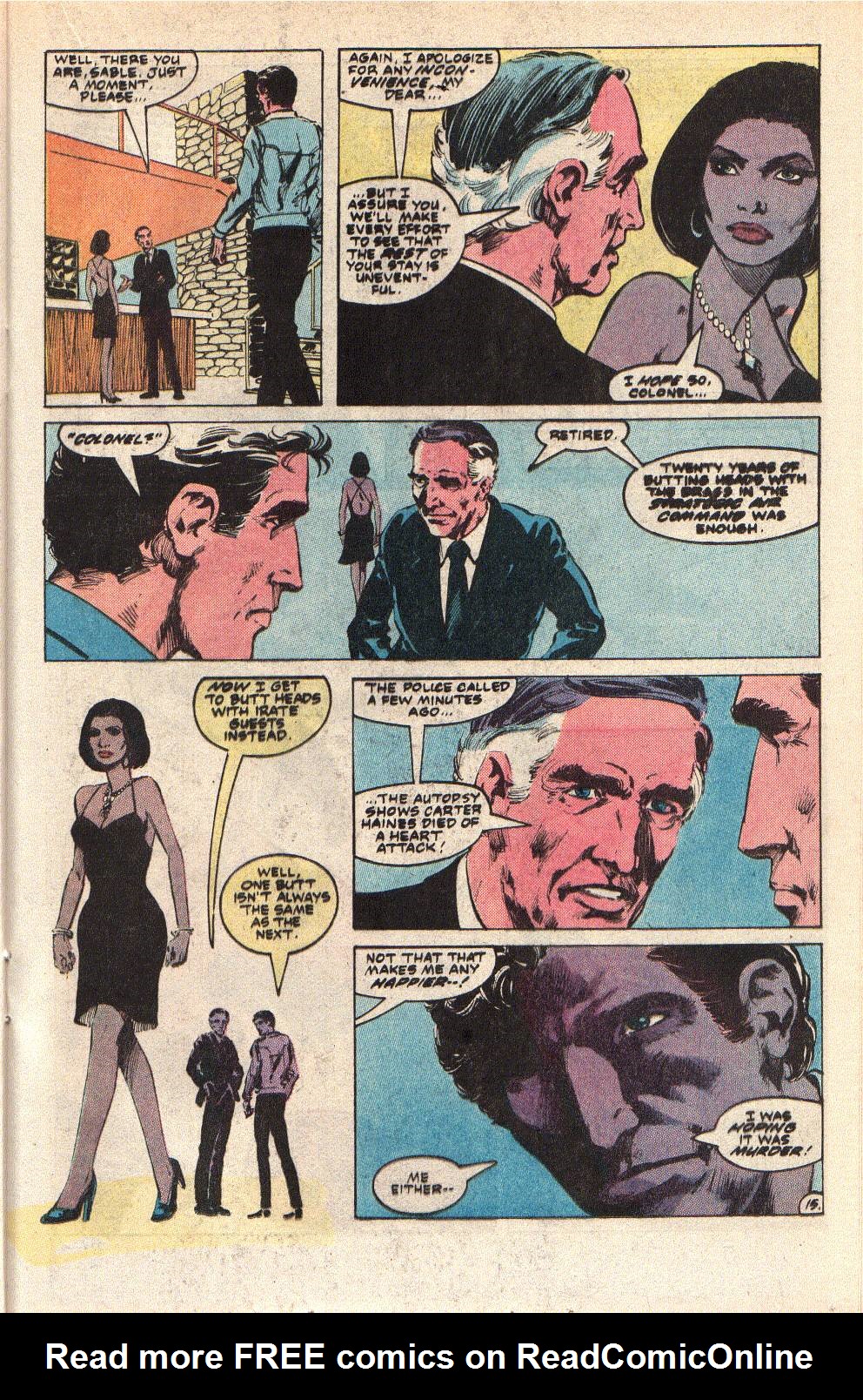 Read online Jon Sable, Freelance comic -  Issue #8 - 17