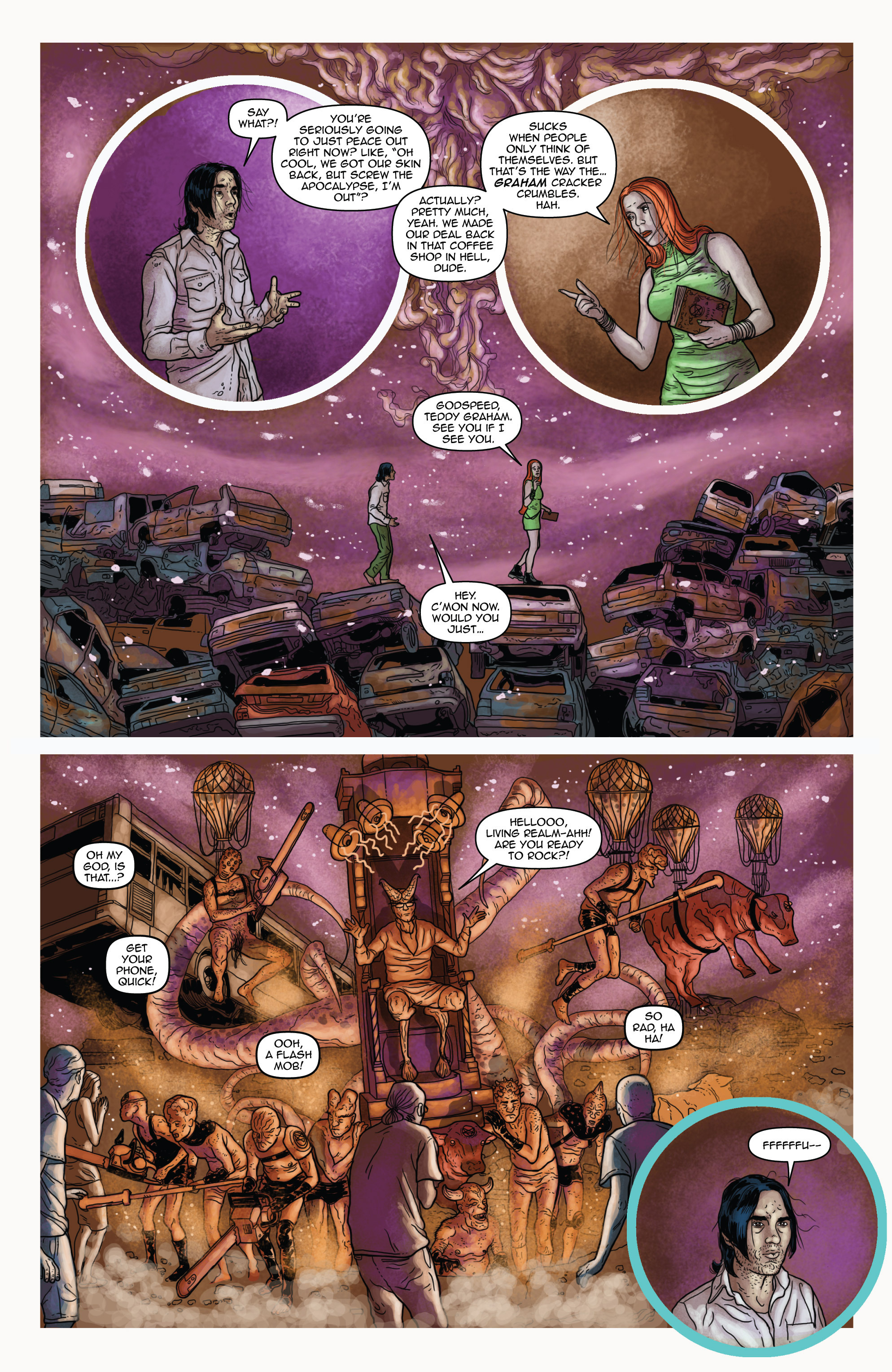 Read online Hot Damn comic -  Issue #5 - 5