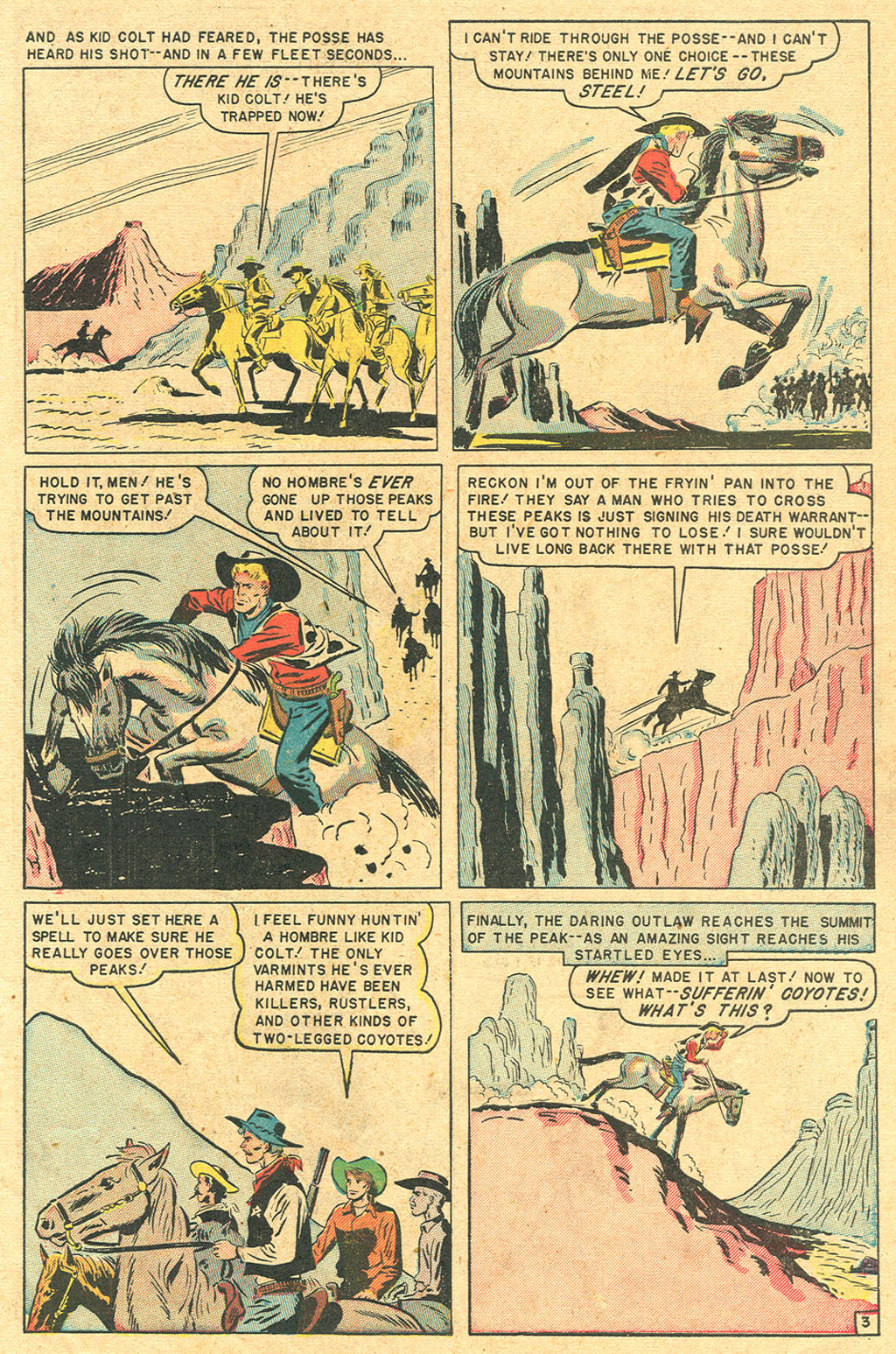 Read online Kid Colt Outlaw comic -  Issue #4 - 43