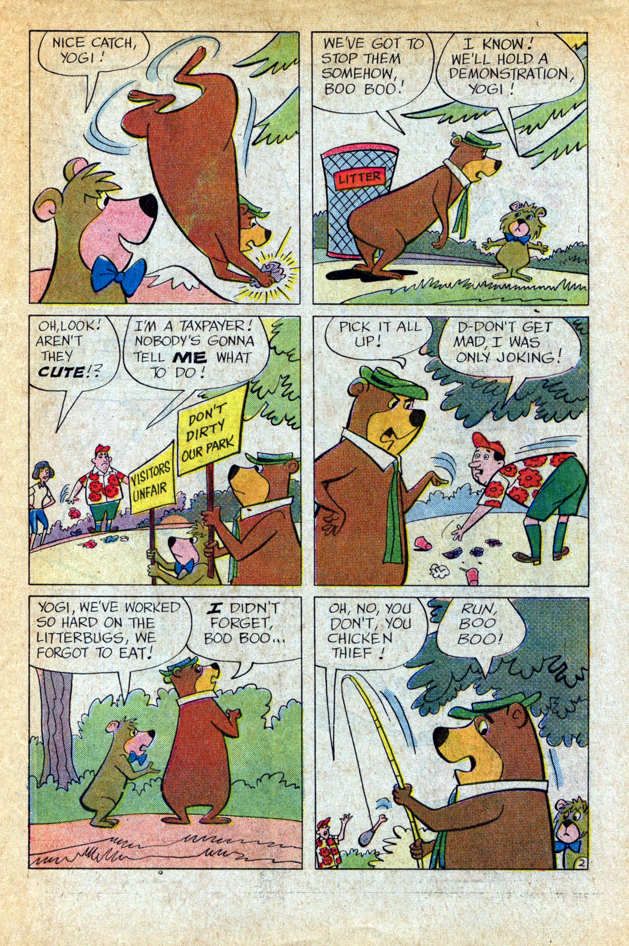 Read online Yogi Bear (1970) comic -  Issue #10 - 30