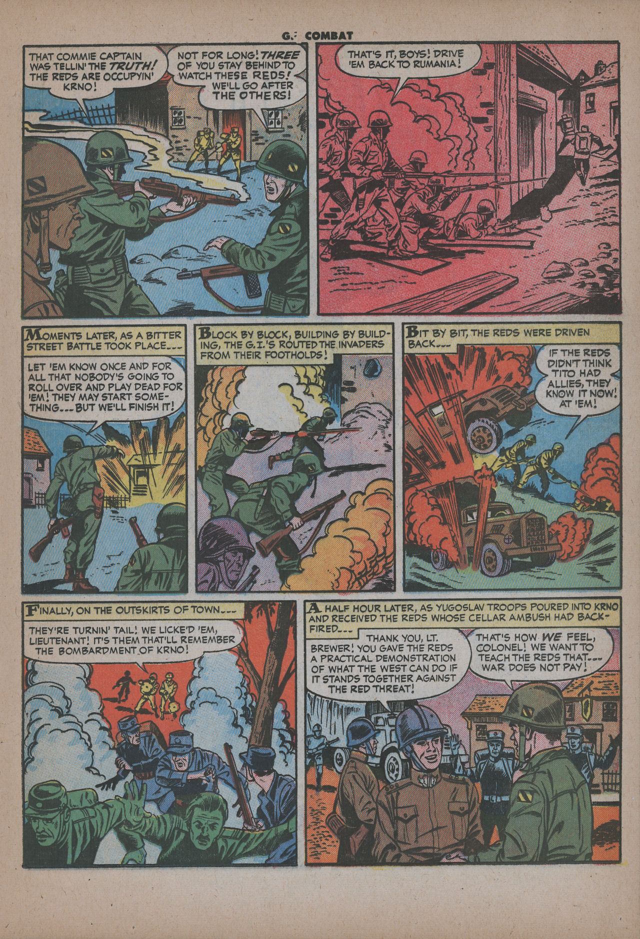 Read online G.I. Combat (1952) comic -  Issue #41 - 17