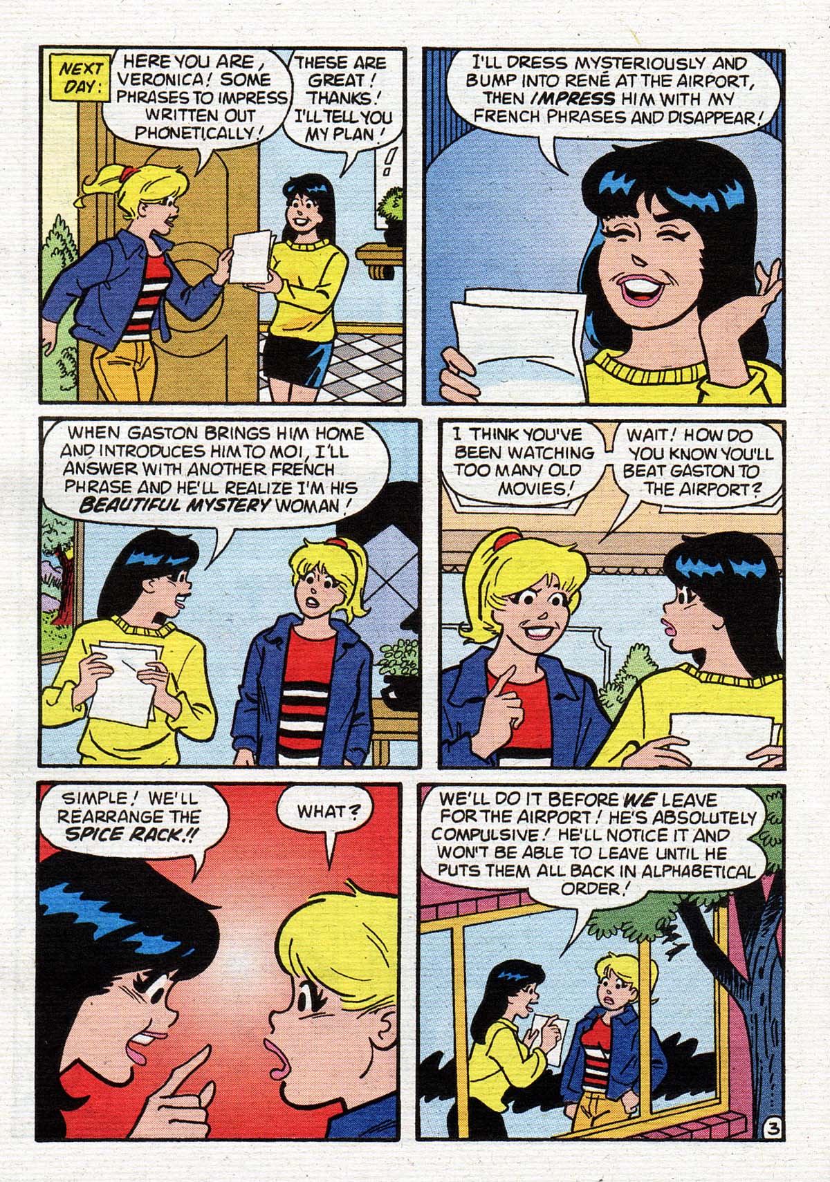 Read online Betty and Veronica Digest Magazine comic -  Issue #143 - 57