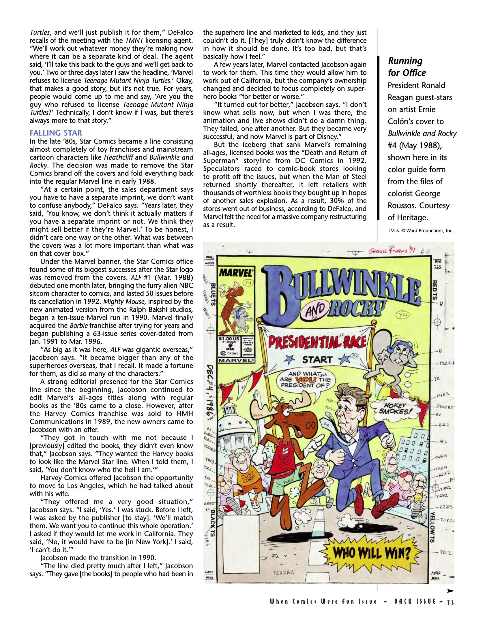 Read online Back Issue comic -  Issue #77 - 73