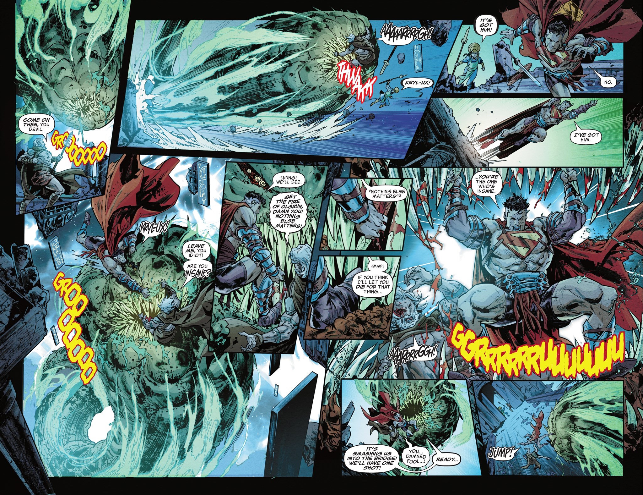 Read online Superman: Action Comics: Warworld Revolution comic -  Issue # TPB (Part 2) - 21