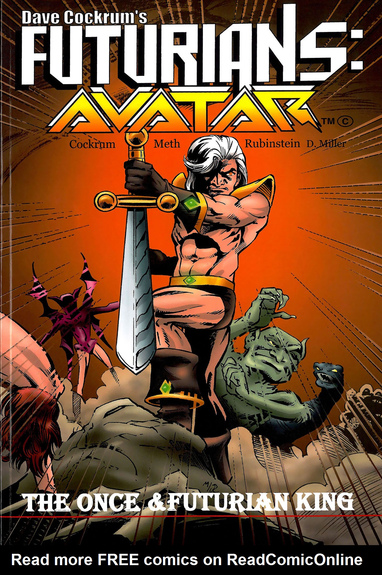 Read online Dave Cockrum's Futurians: Avatar comic -  Issue # TPB - 1