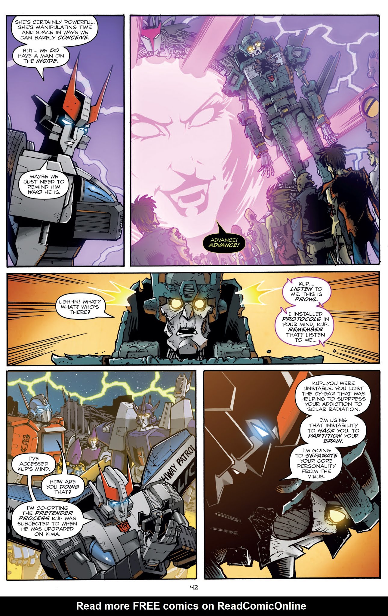 Read online Transformers: The IDW Collection comic -  Issue # TPB 7 (Part 1) - 42