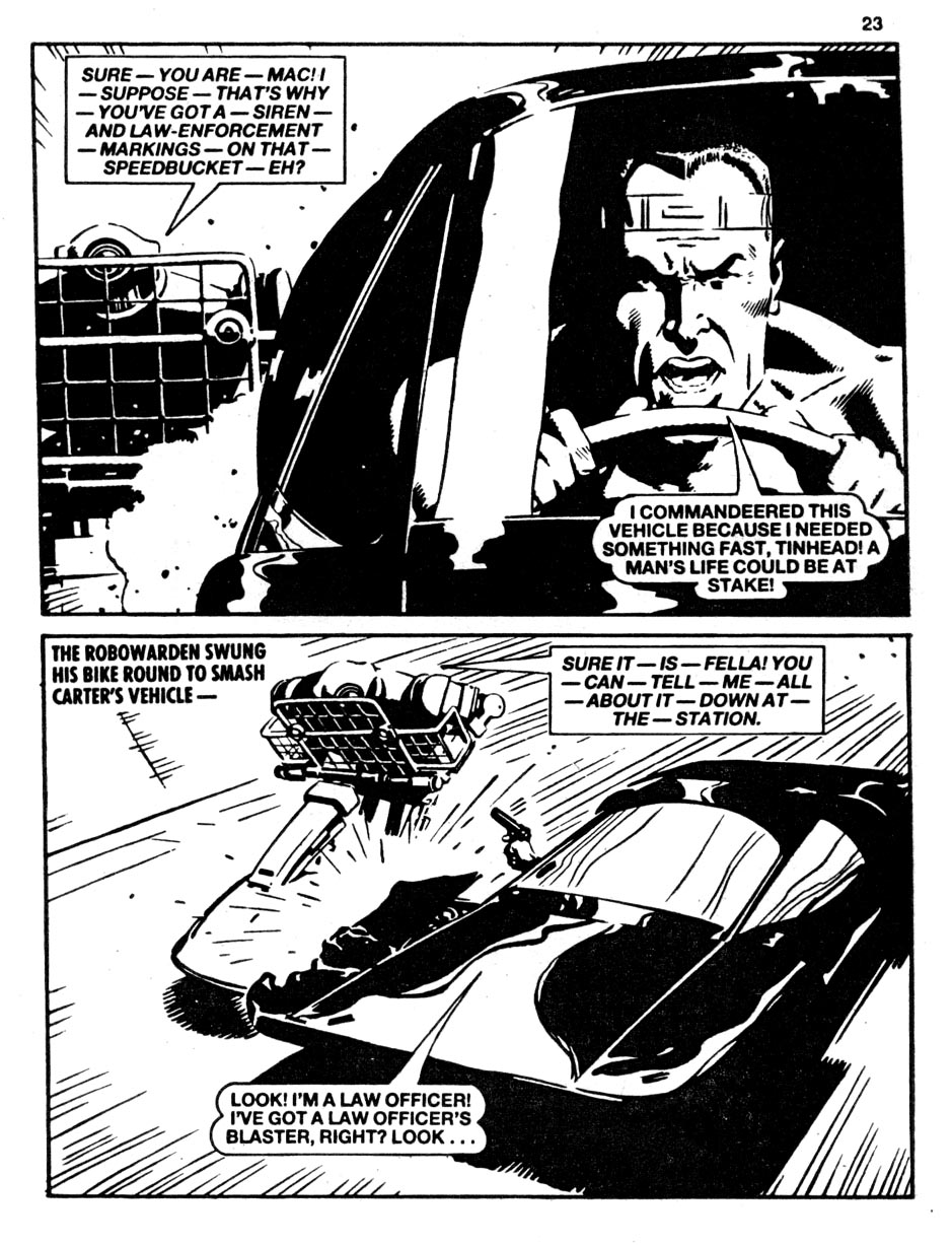 Read online Starblazer comic -  Issue #237 - 23