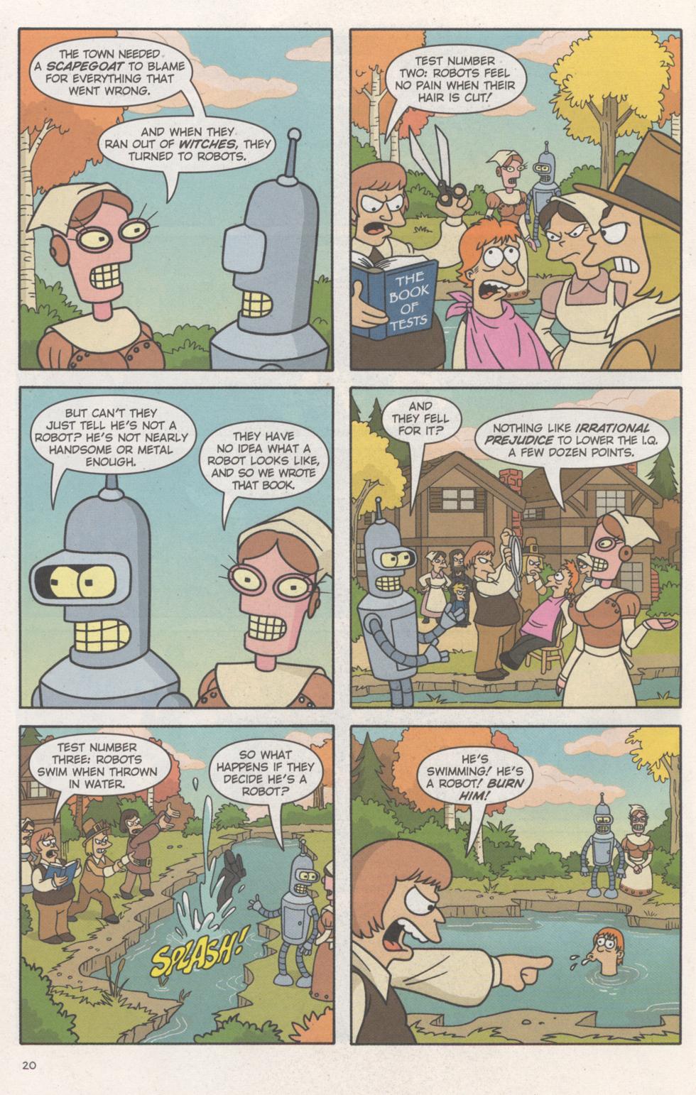 Read online Futurama Comics comic -  Issue #18 - 21