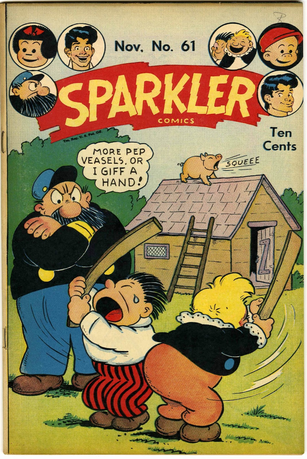 Sparkler Comics 61 Page 1