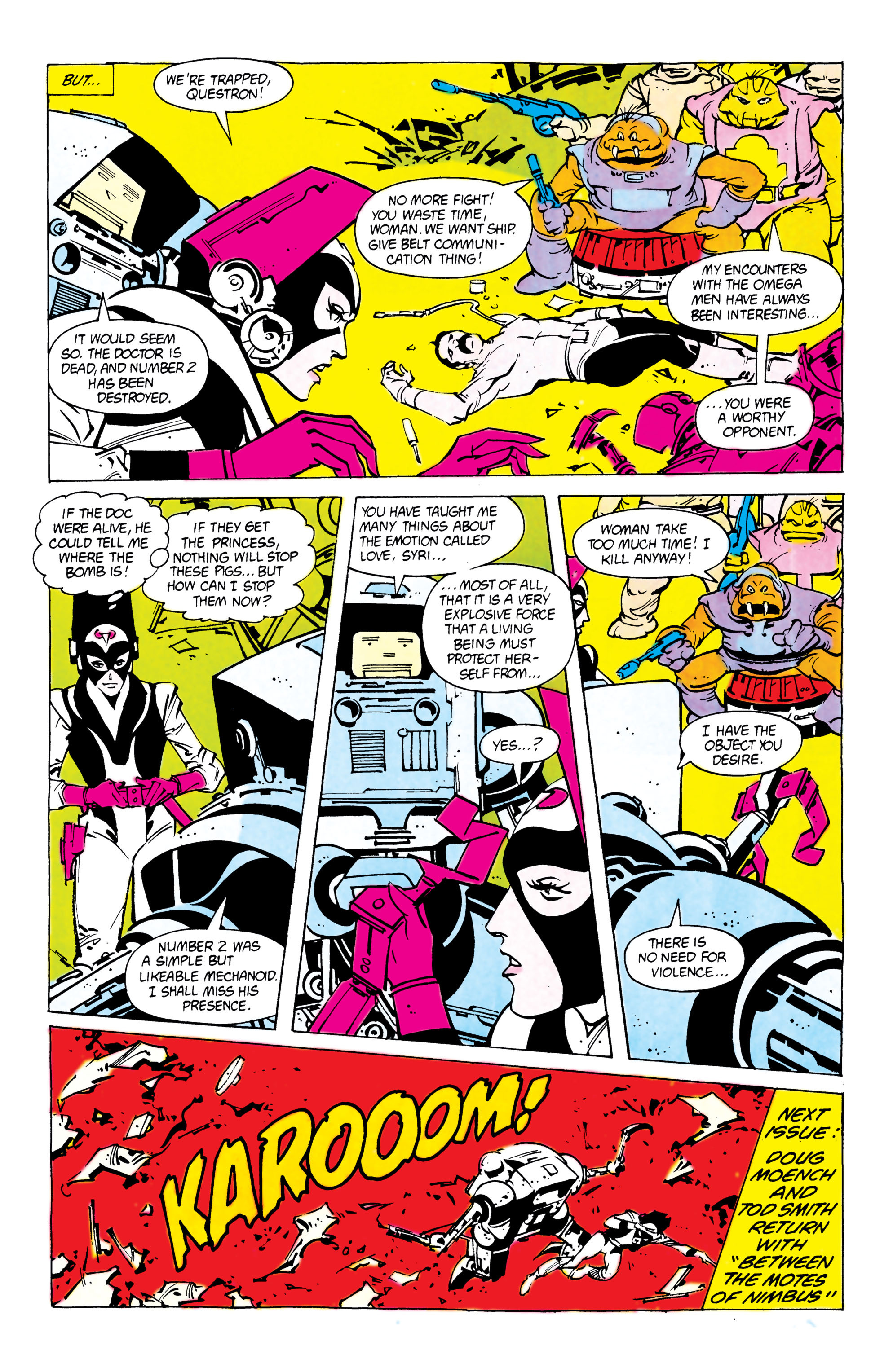 Read online The Omega Men (1983) comic -  Issue #21 - 24