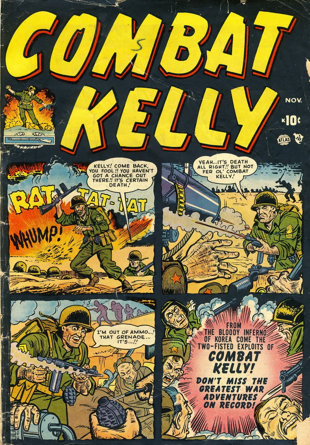 Read online Combat Kelly (1951) comic -  Issue #1 - 1