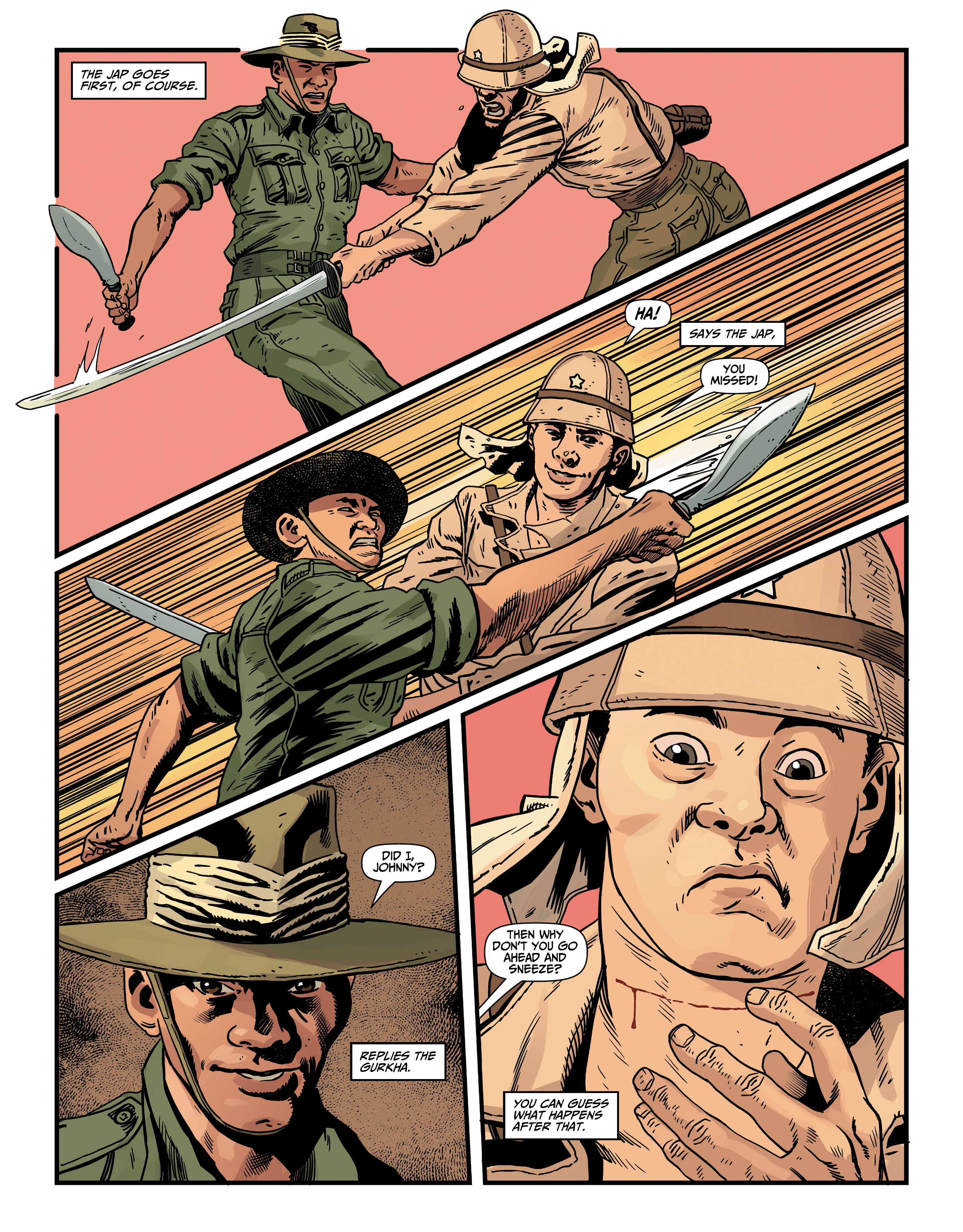 Read online Lion and the Eagle comic -  Issue #2 - 13