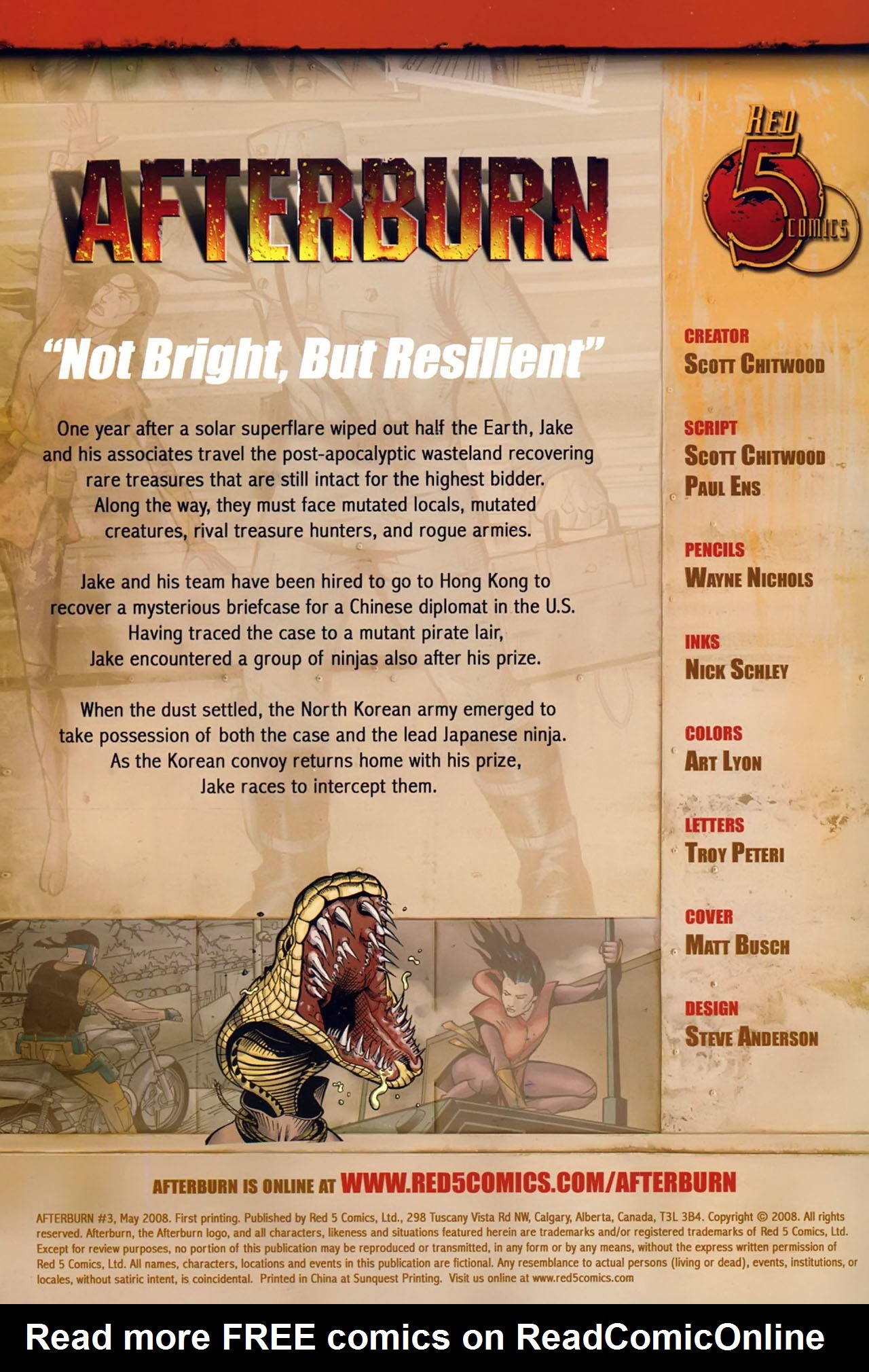 Read online Afterburn comic -  Issue #3 - 2