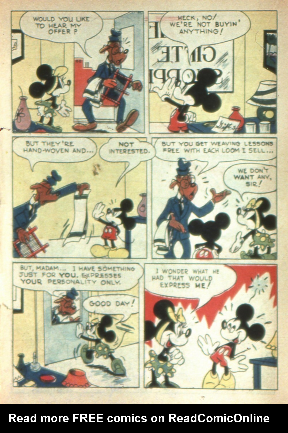 Read online Four Color Comics comic -  Issue #27 - 36