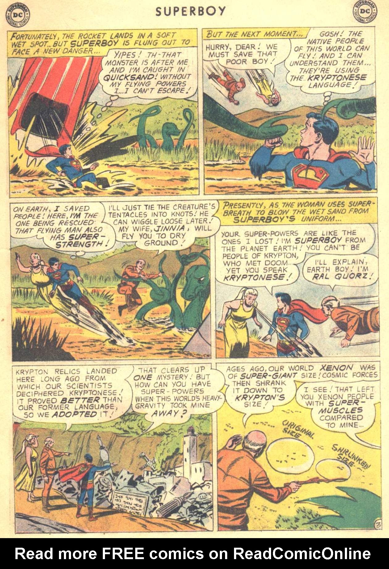 Read online Superboy (1949) comic -  Issue #81 - 4